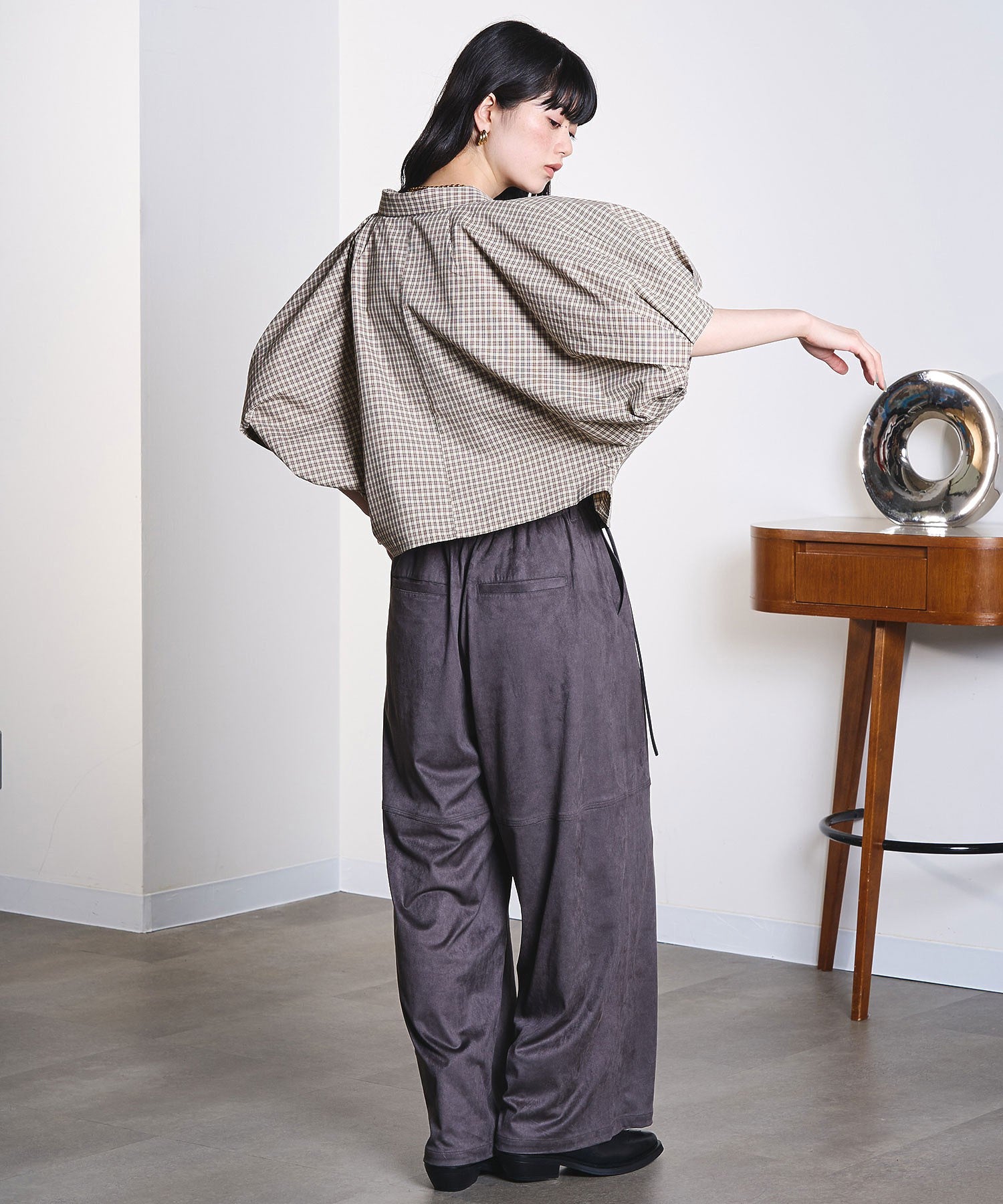 model:163cm 着用サイズ:ONE SIZE
