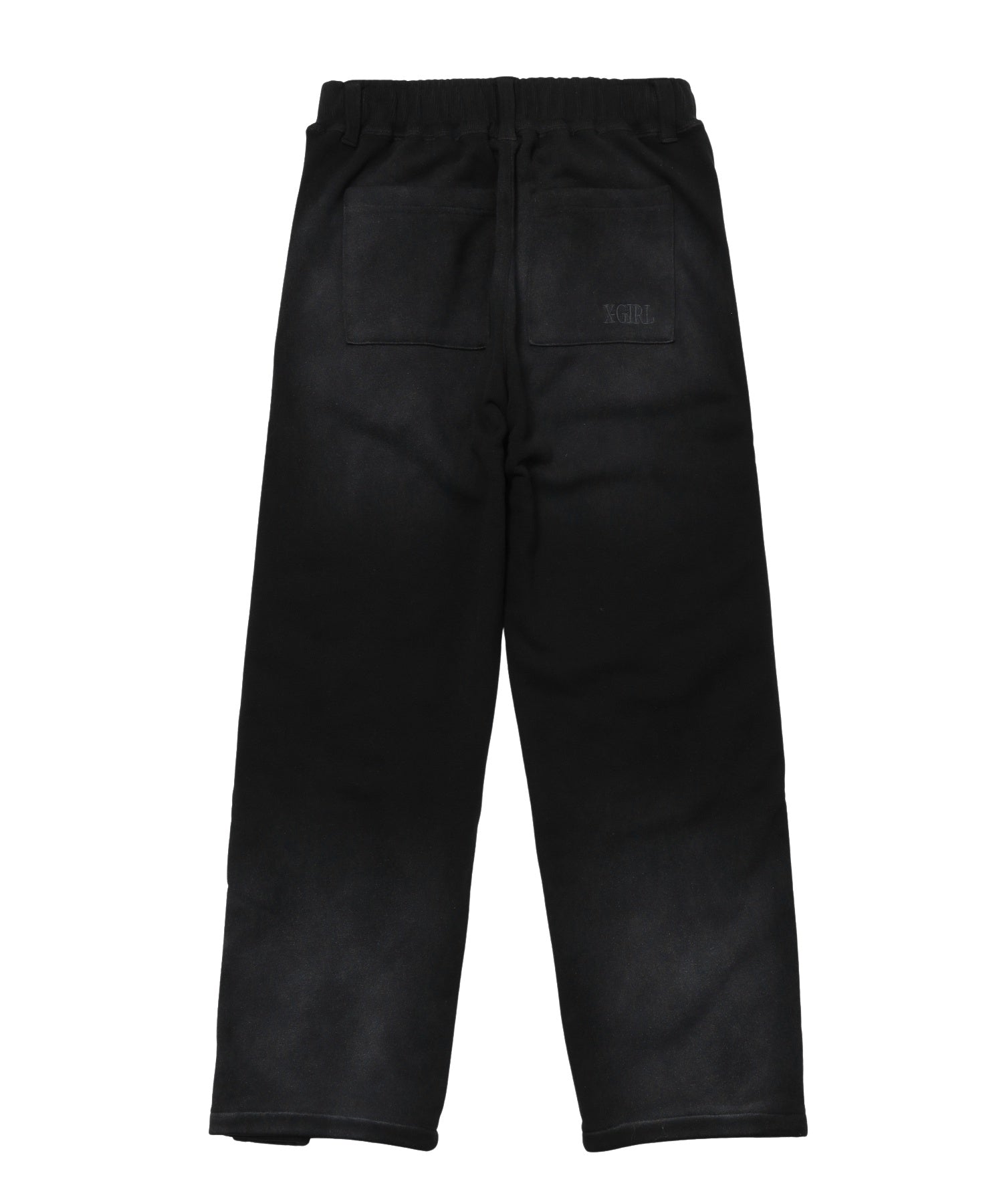 FADED SIDE ZIP SWEATPANTS