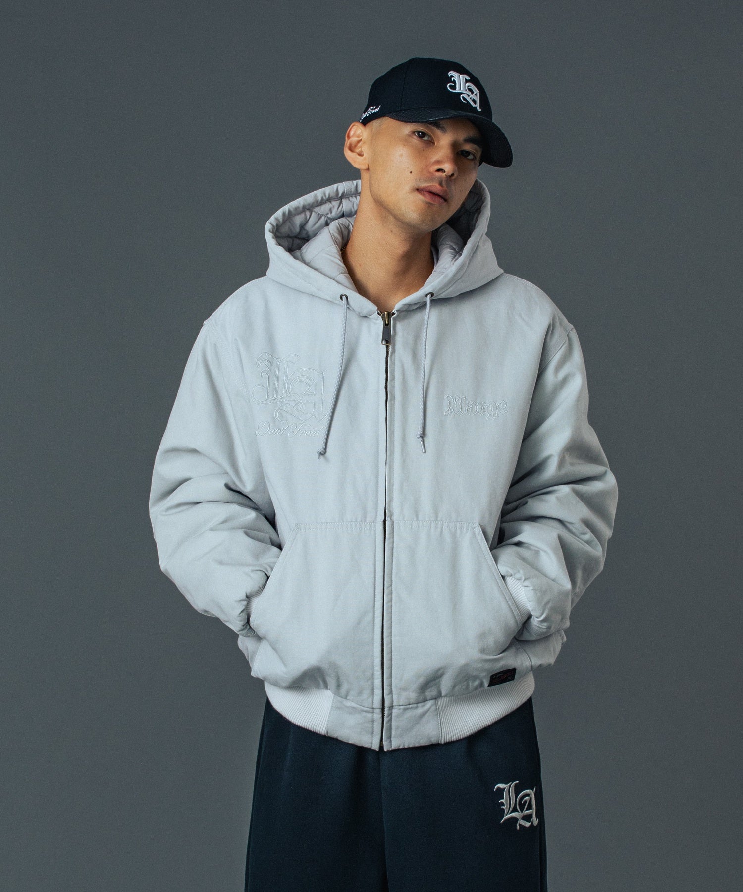 PATCHED OLD ENGLISH HOODED WORK JACKET – calif(カリフ)公式サイト PATCHED OLD ENGLISH HOODED WORK JACKET – calif(カリフ)公式サイト