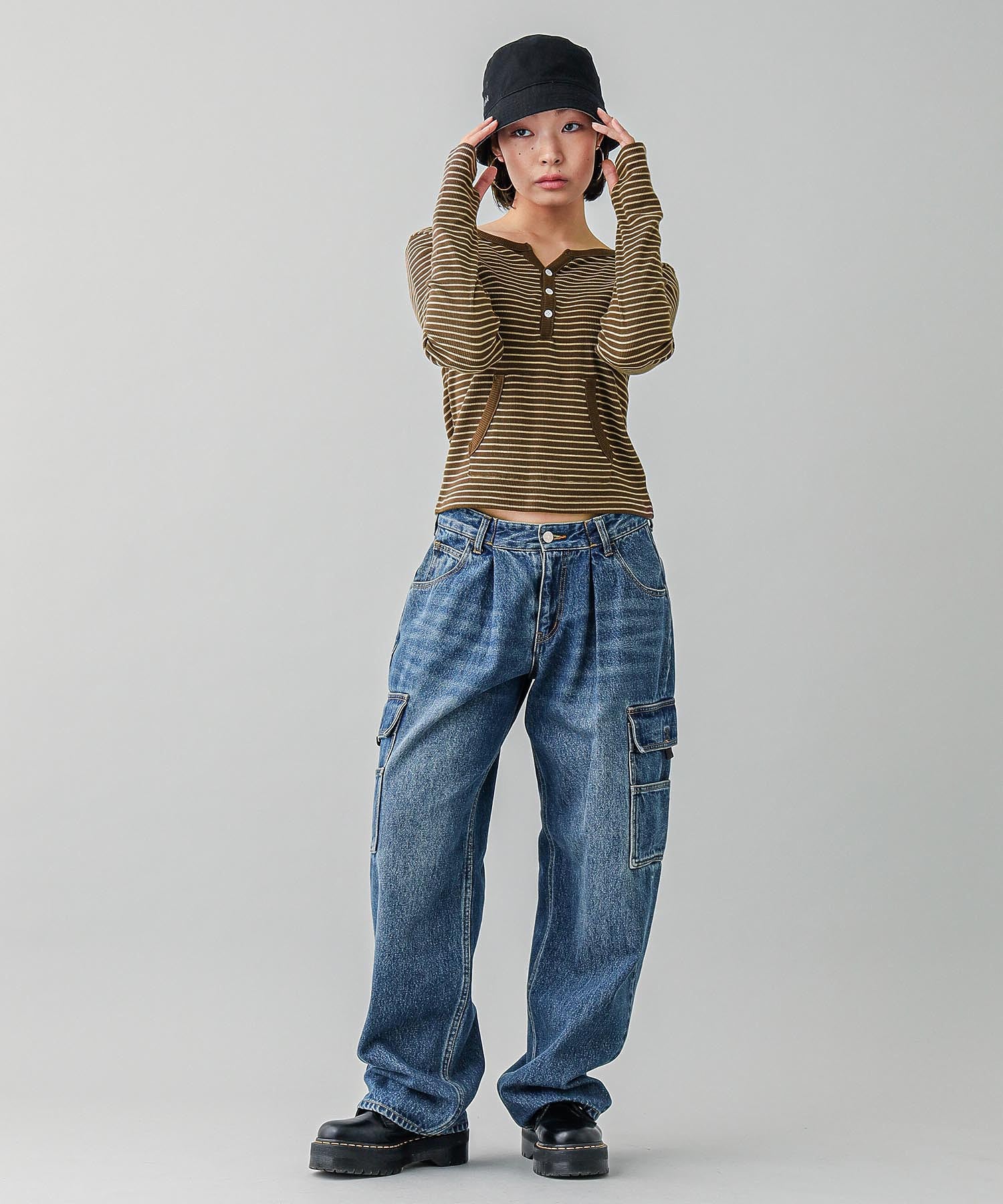 model　H:161cm 着用サイズ:M