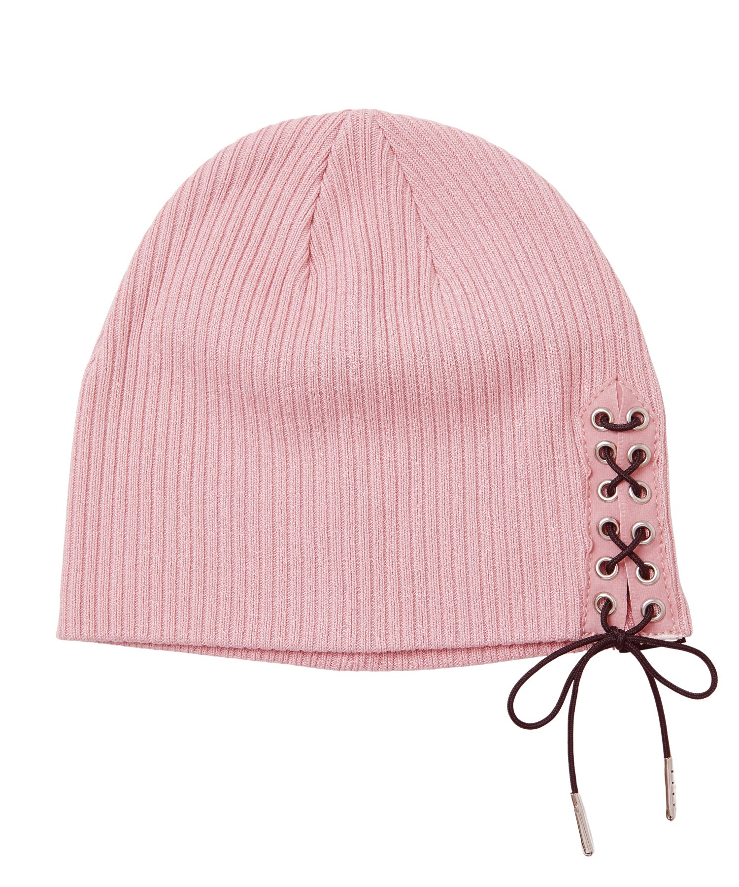 LACE UP BEANIE