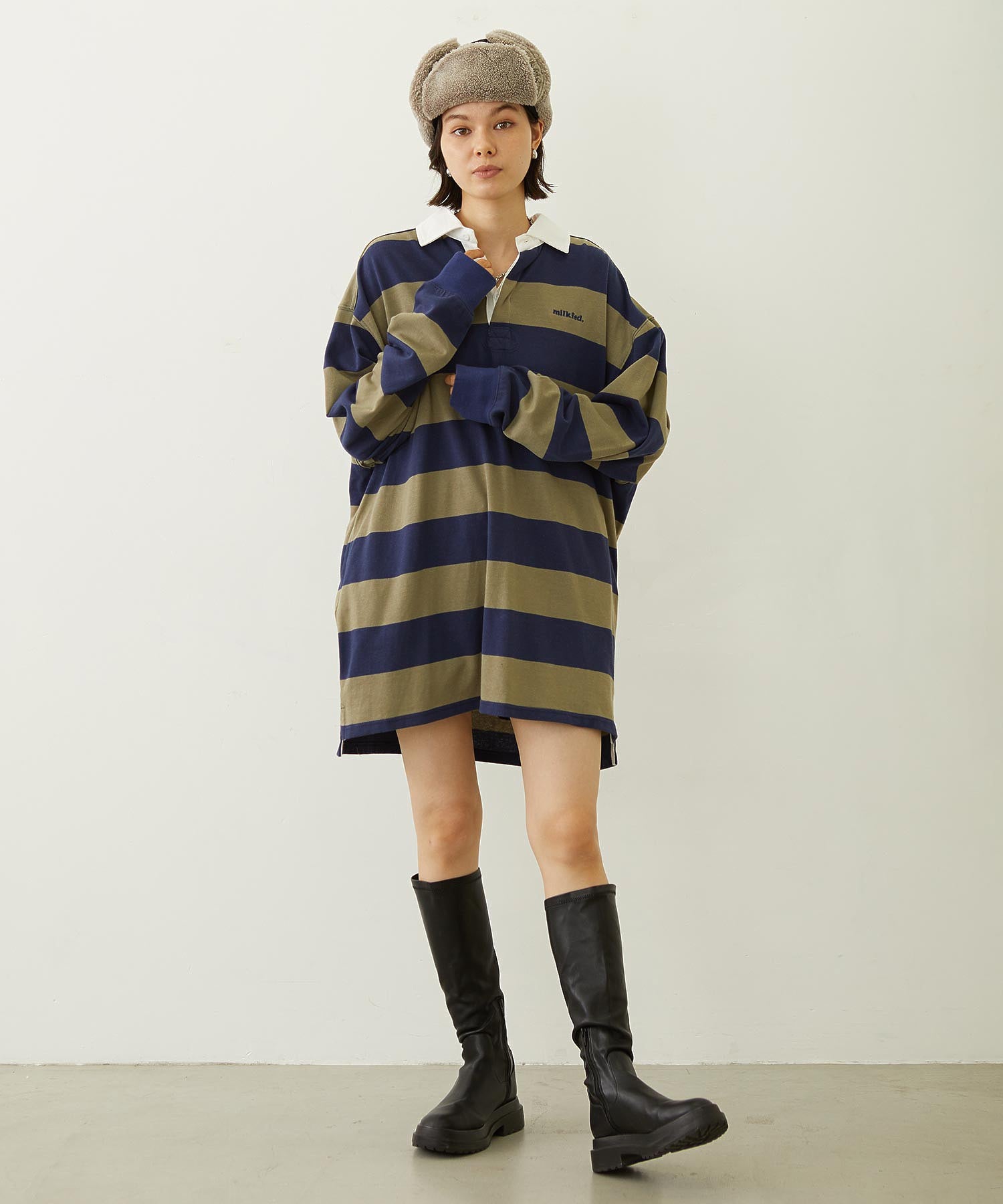 STRIPED RUGBY SHIRT
