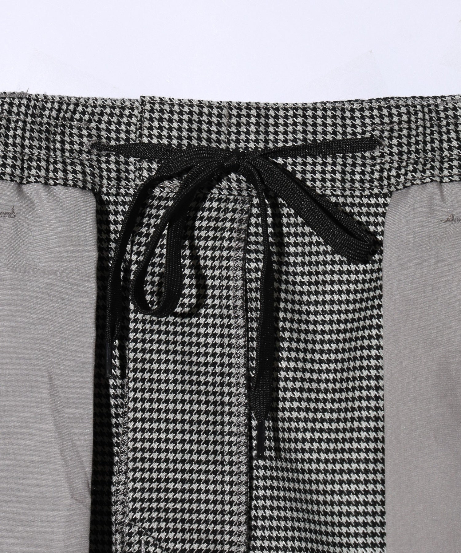 HOUNDSTOOTH PATTERN CARGO PANTS