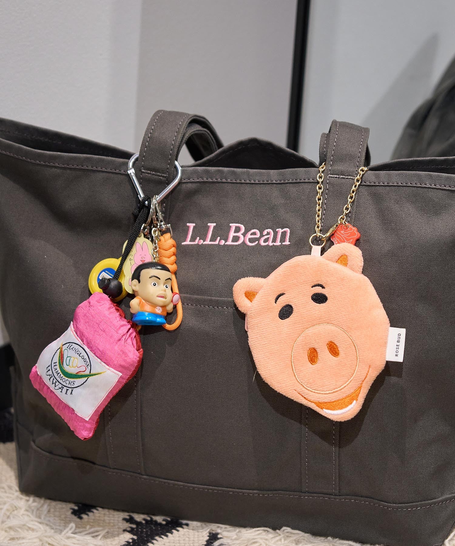 【ROSE BUD別注】L.L. Bean/GROCERY TOTE BAG