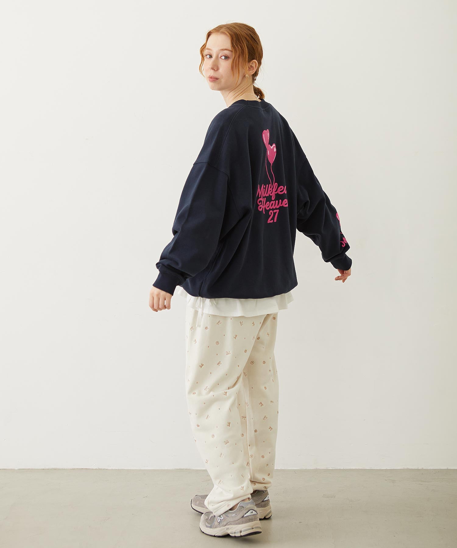 HEART BALLOON SWEAT TOP