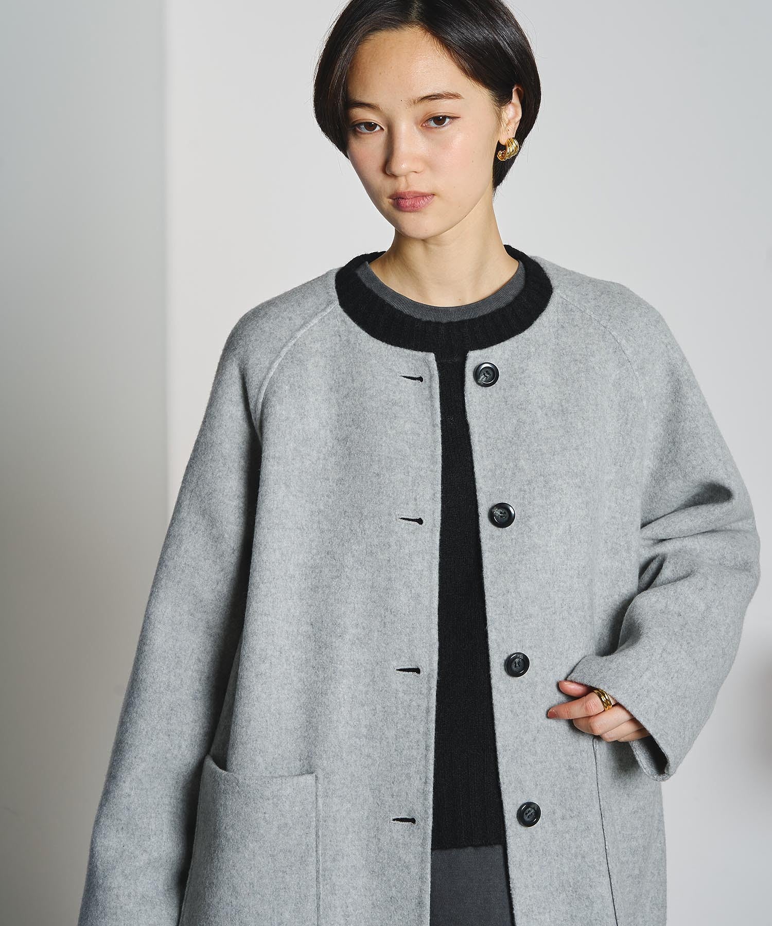 SCARF LONG COAT