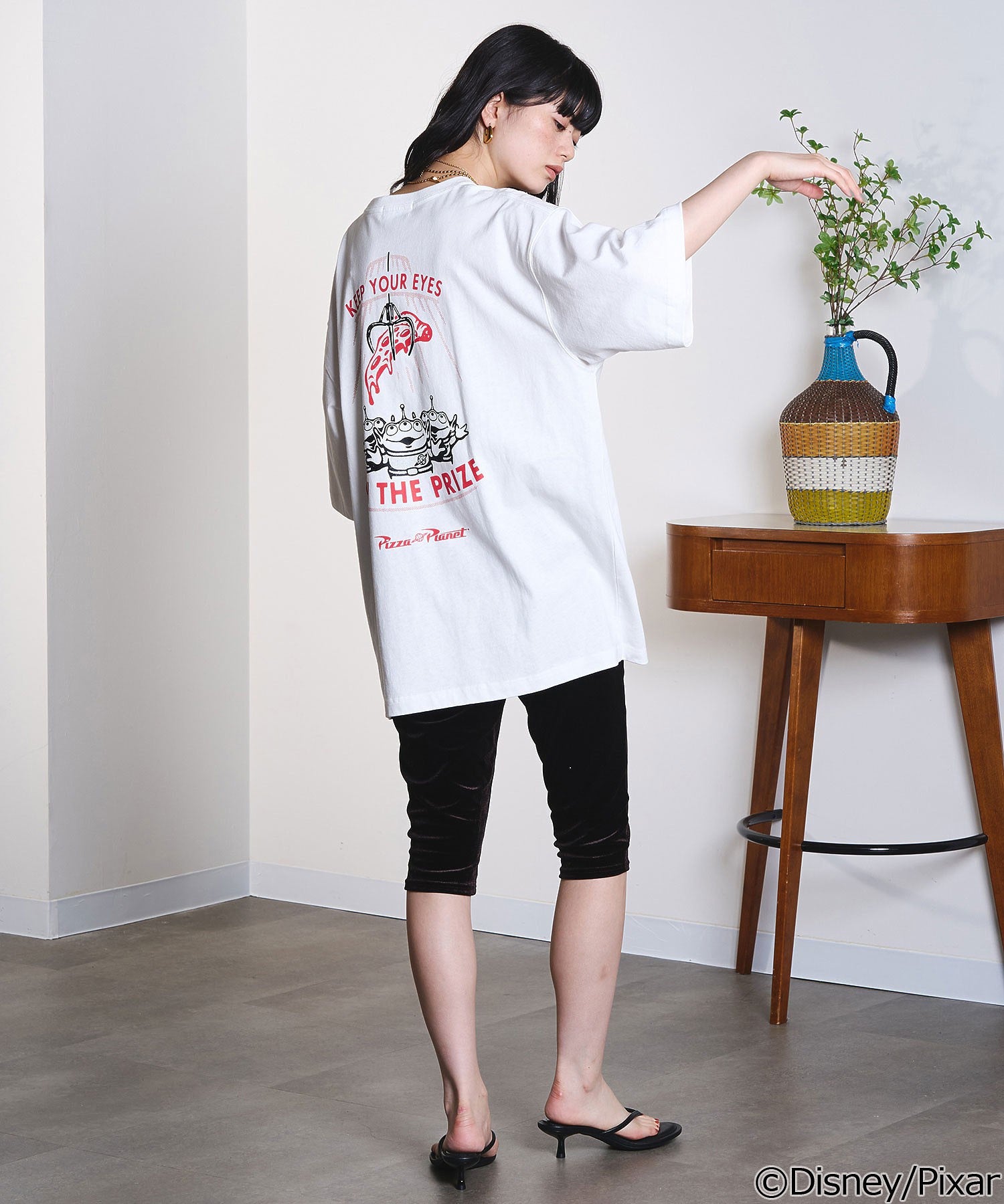 model:163cm 着用サイズ:L