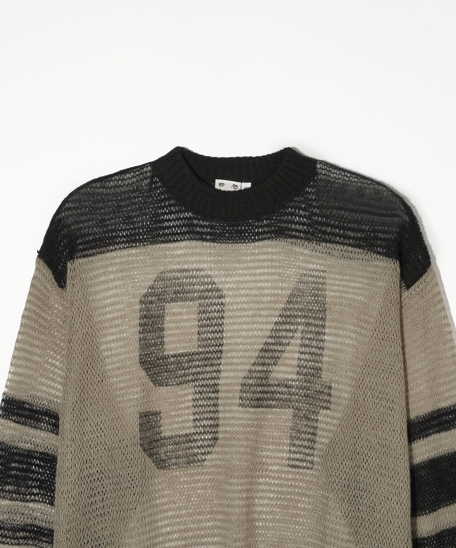 NUMBERING KNIT TOP