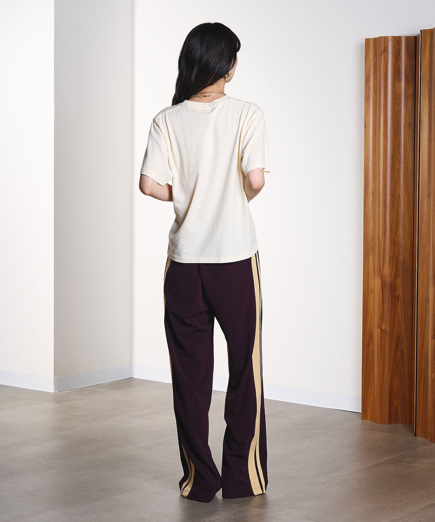 model:163cm 着用サイズ:M