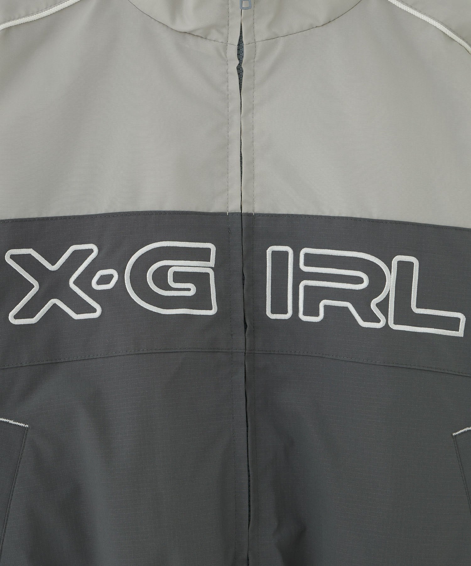 X-girl LOGO EMBROIDERY JACKET