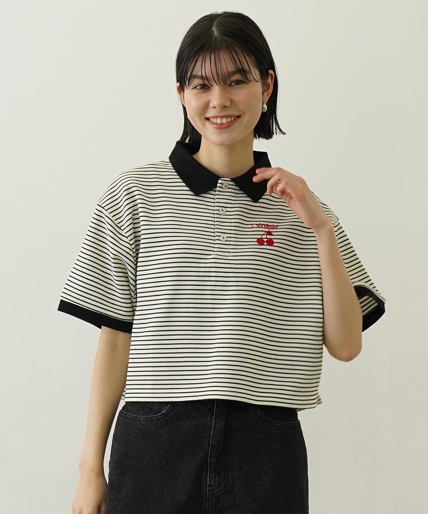 STRIPED POLO SHIRT