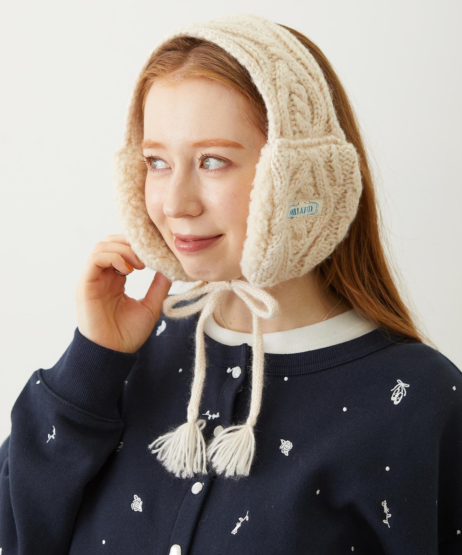 KNIT EAR MUFF