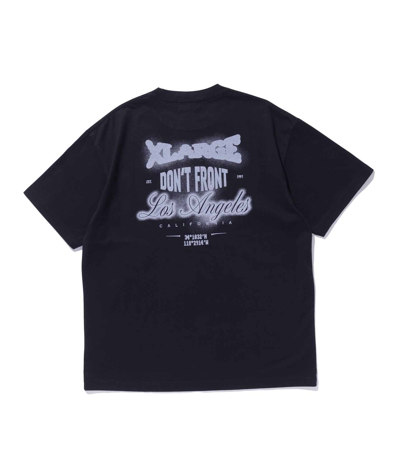 SPRAY PRINTED S/S TEE