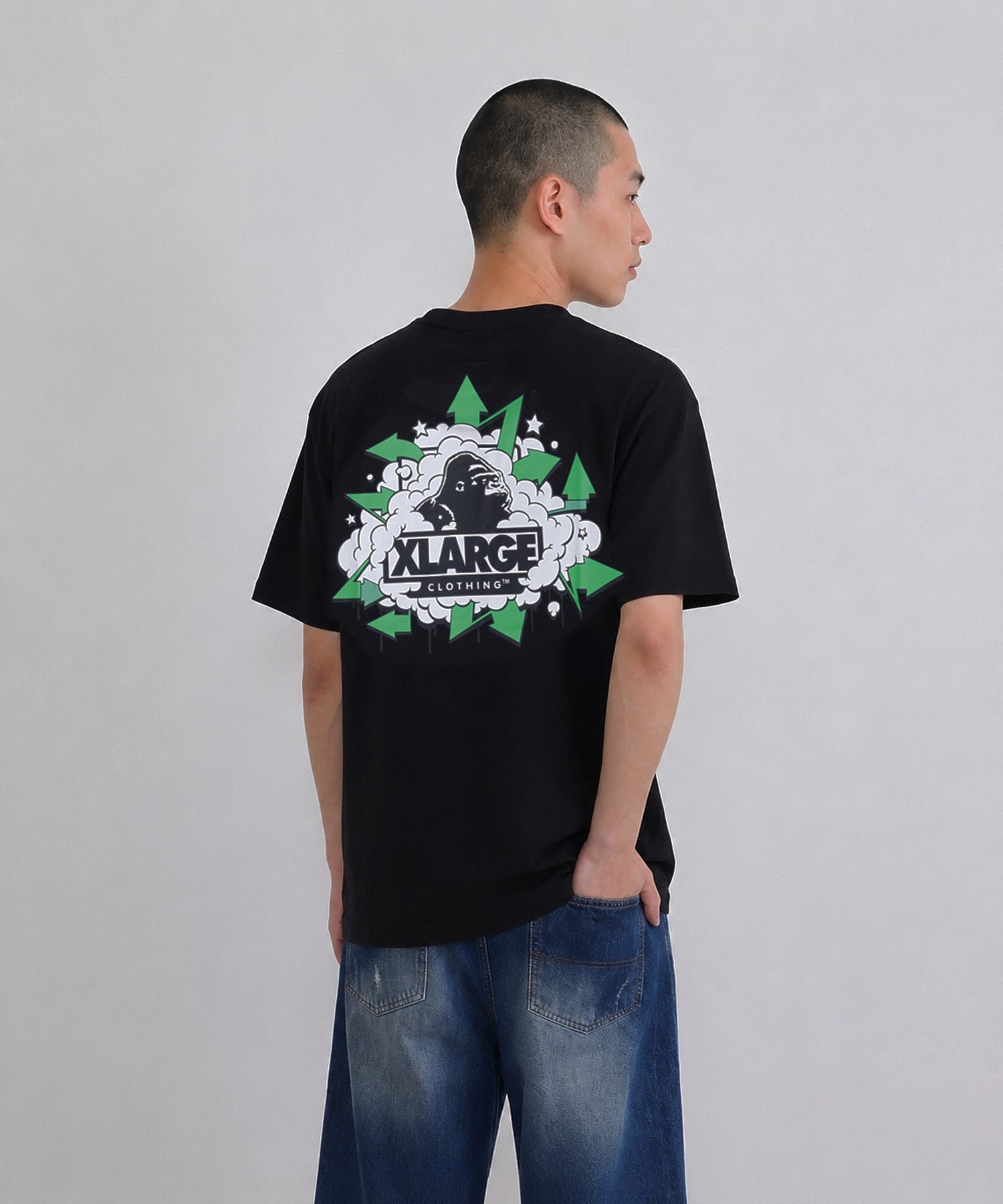 XLARGE×LIXTICK BUBBLE OG S/S TEE