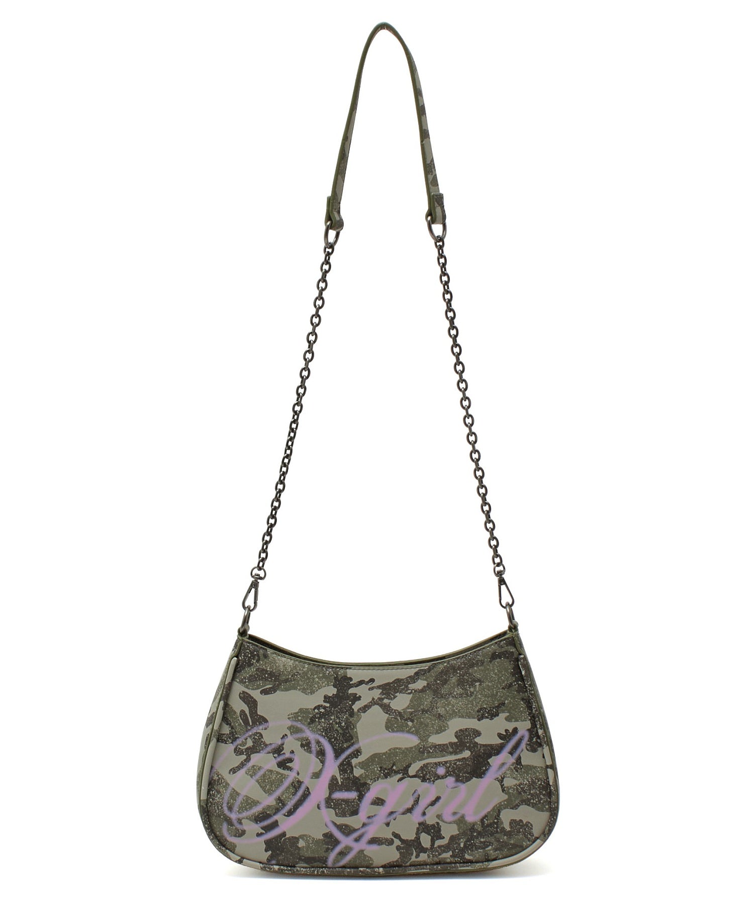 SPRAY SCRIPT LOGO SHOULDER BAG