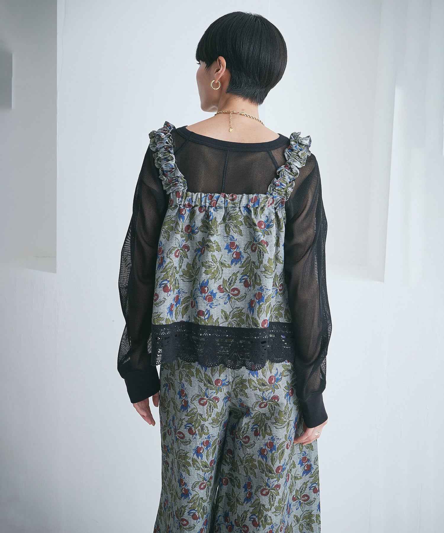 フルーツプリントキャミソール