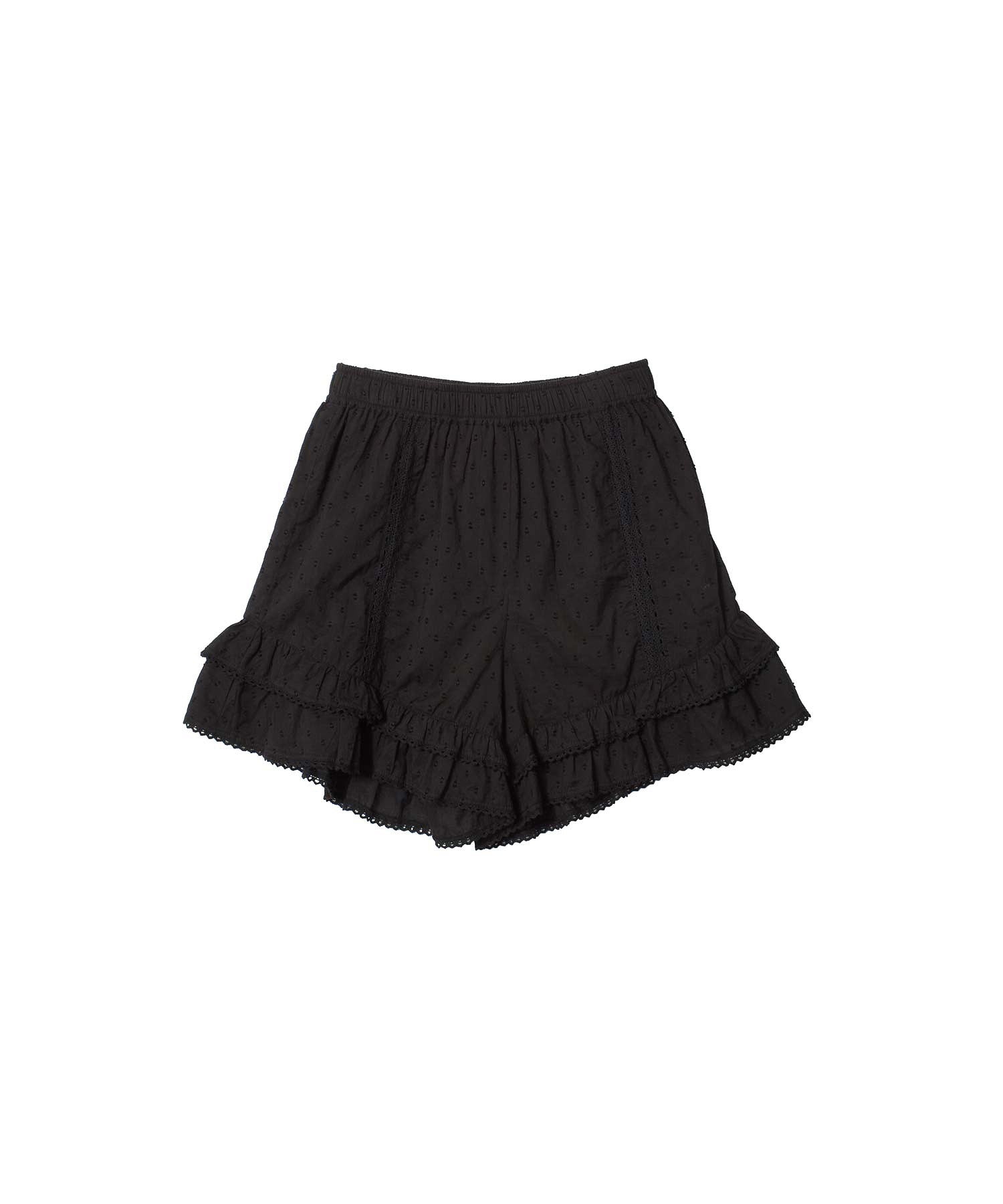 LACE RUFFLE SHORT