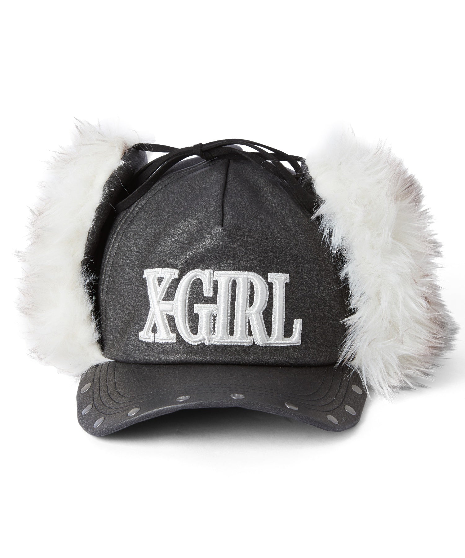 FAUX FUR EAR FLAP 5PANEL CAP