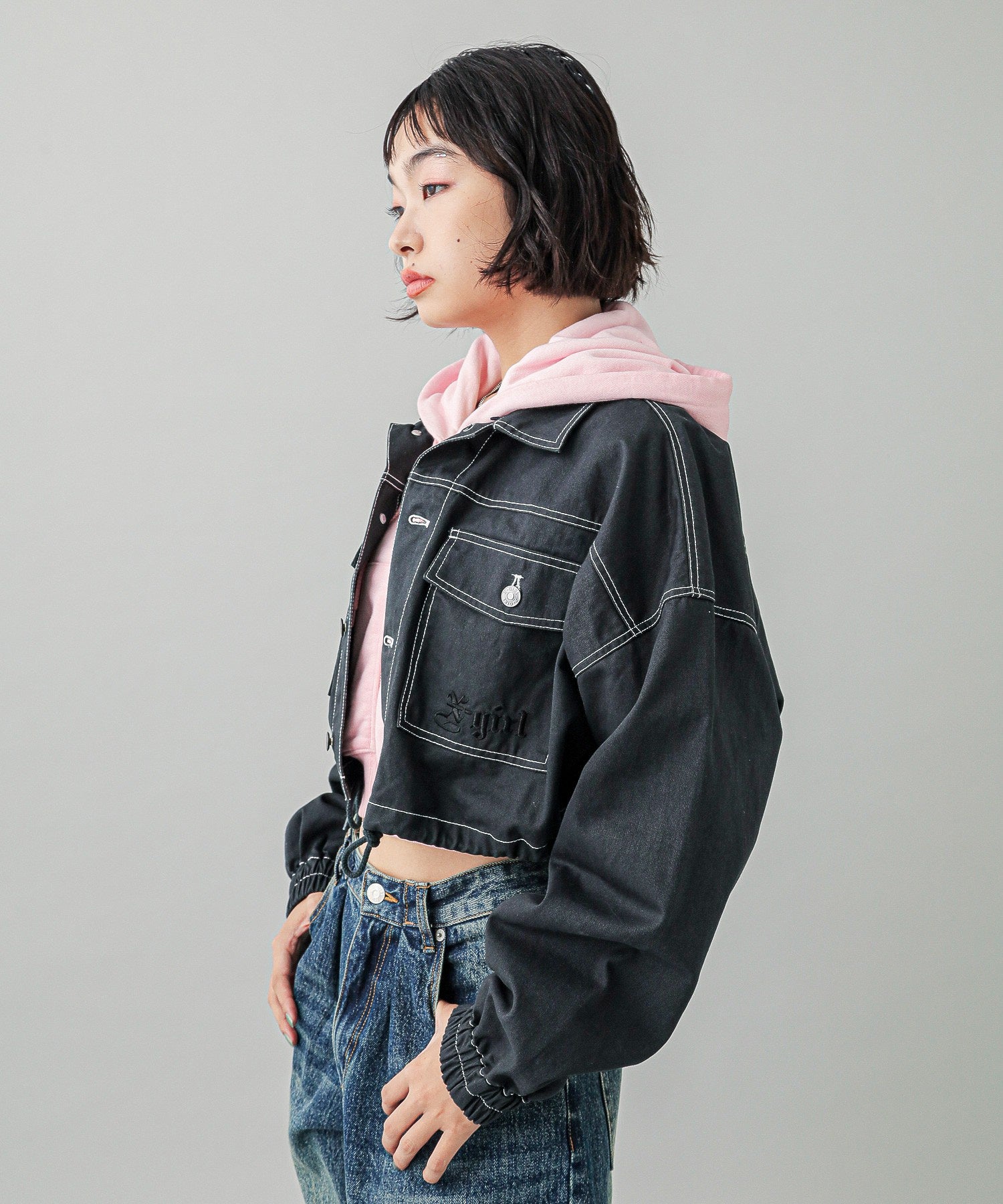 2WAY CROPPED JACKET