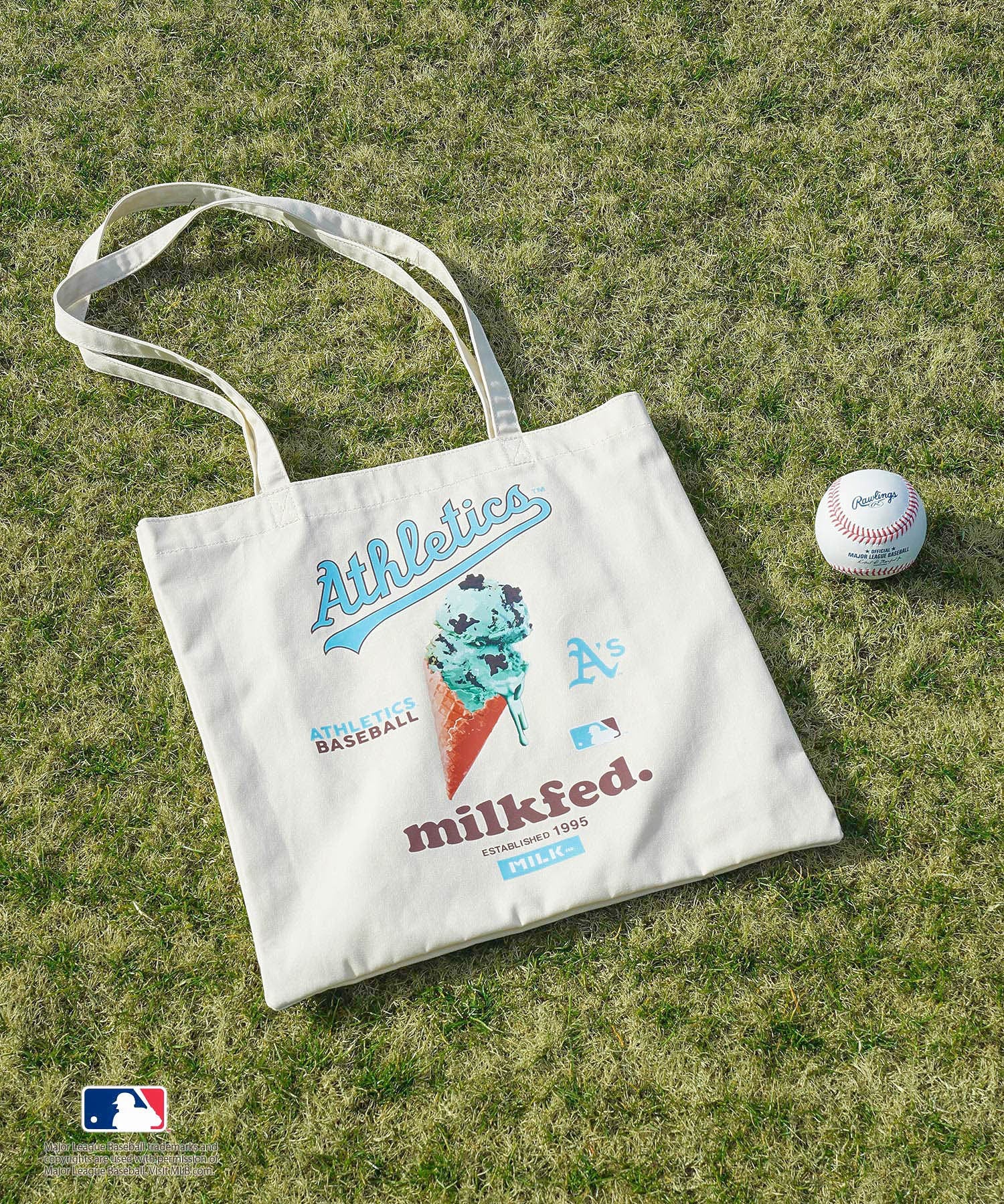 MILKFED. × MLB TOTE