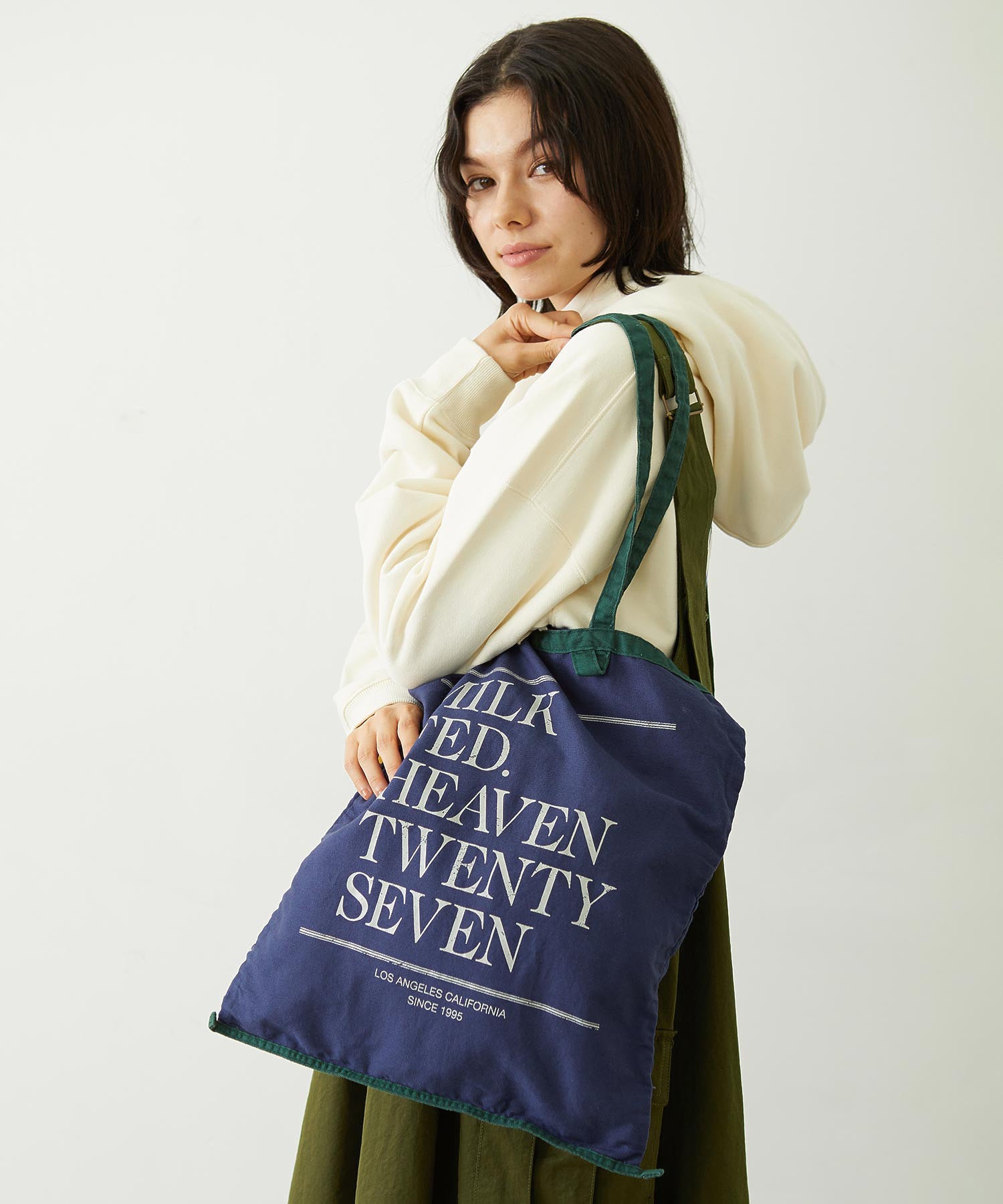 PIPING LOGO TOTE BAG