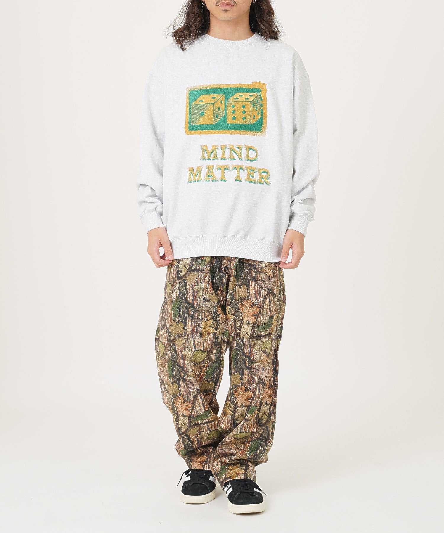 model：162cm / 着用サイズ：Mサイズ