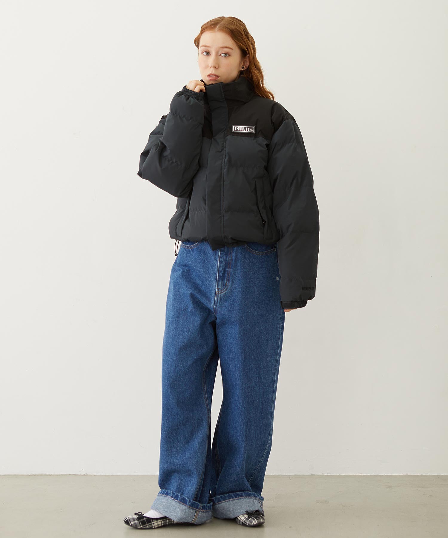 BAR PATCH PUFFER JACKET