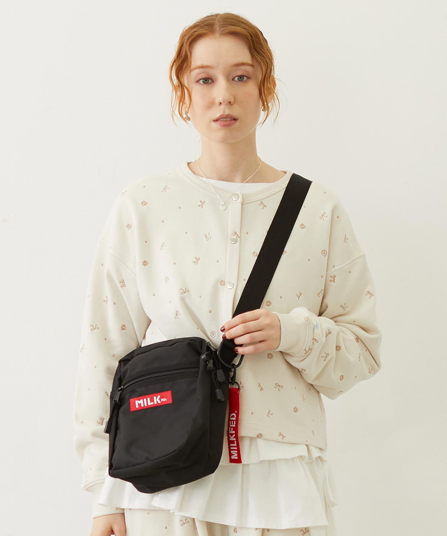 RECTANGLE SHOULDER BAG MILKFED.
