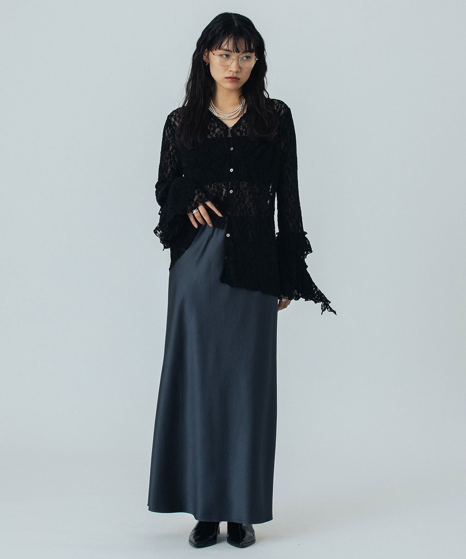 model:167cm 着用サイズ:M