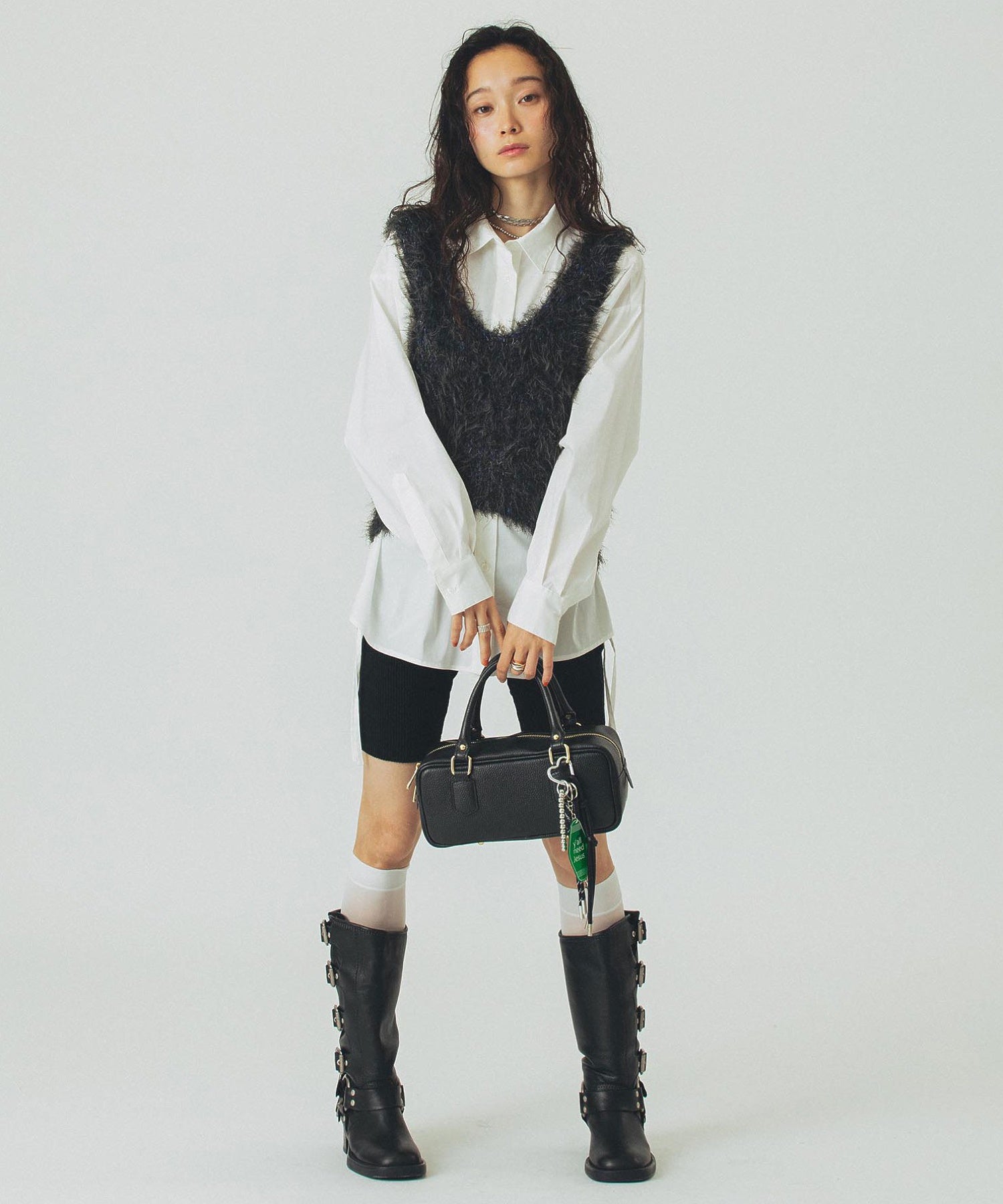 model:161cm 着用サイズ:ONE SIZE