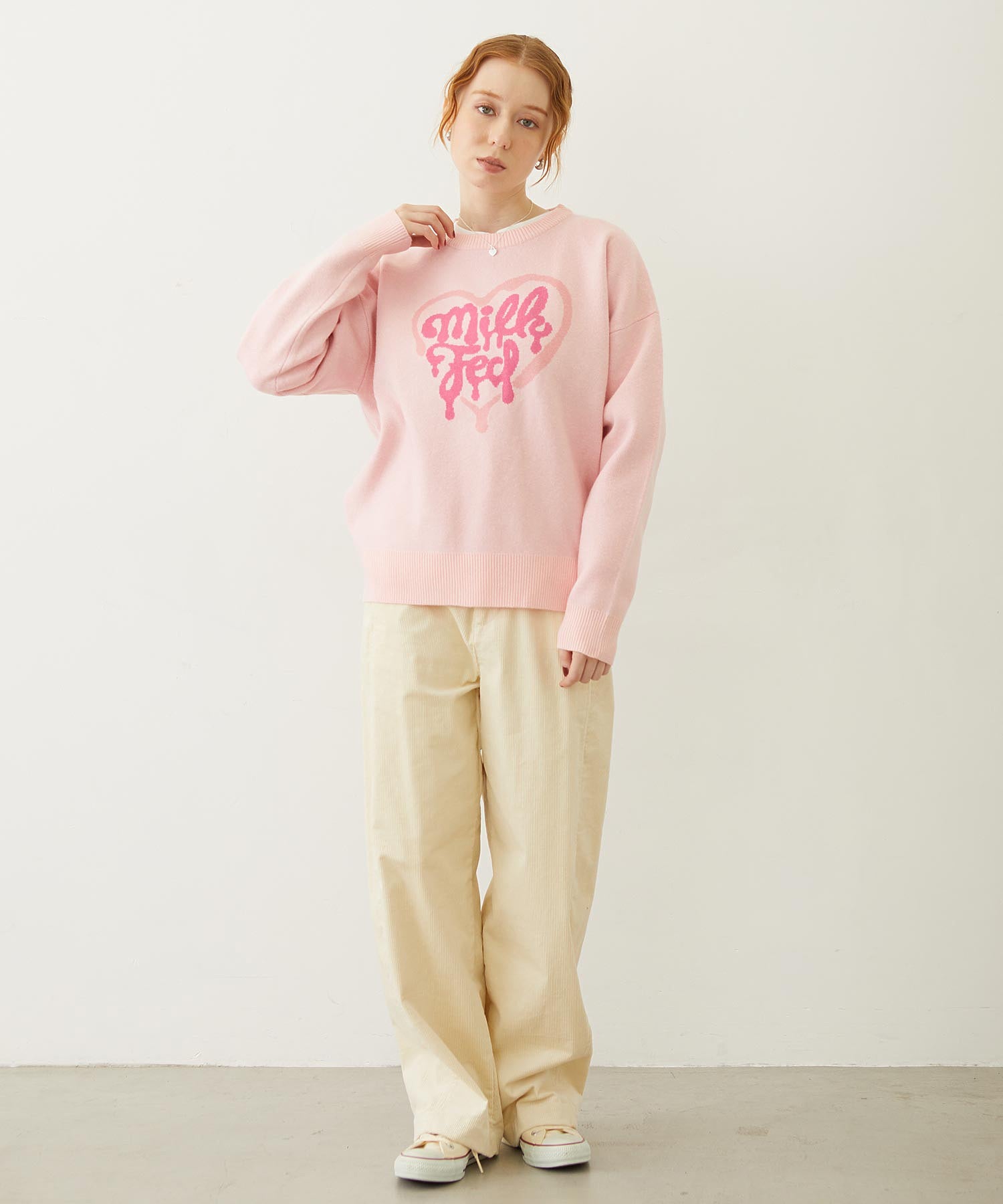 MELTY HEART KNIT TOP