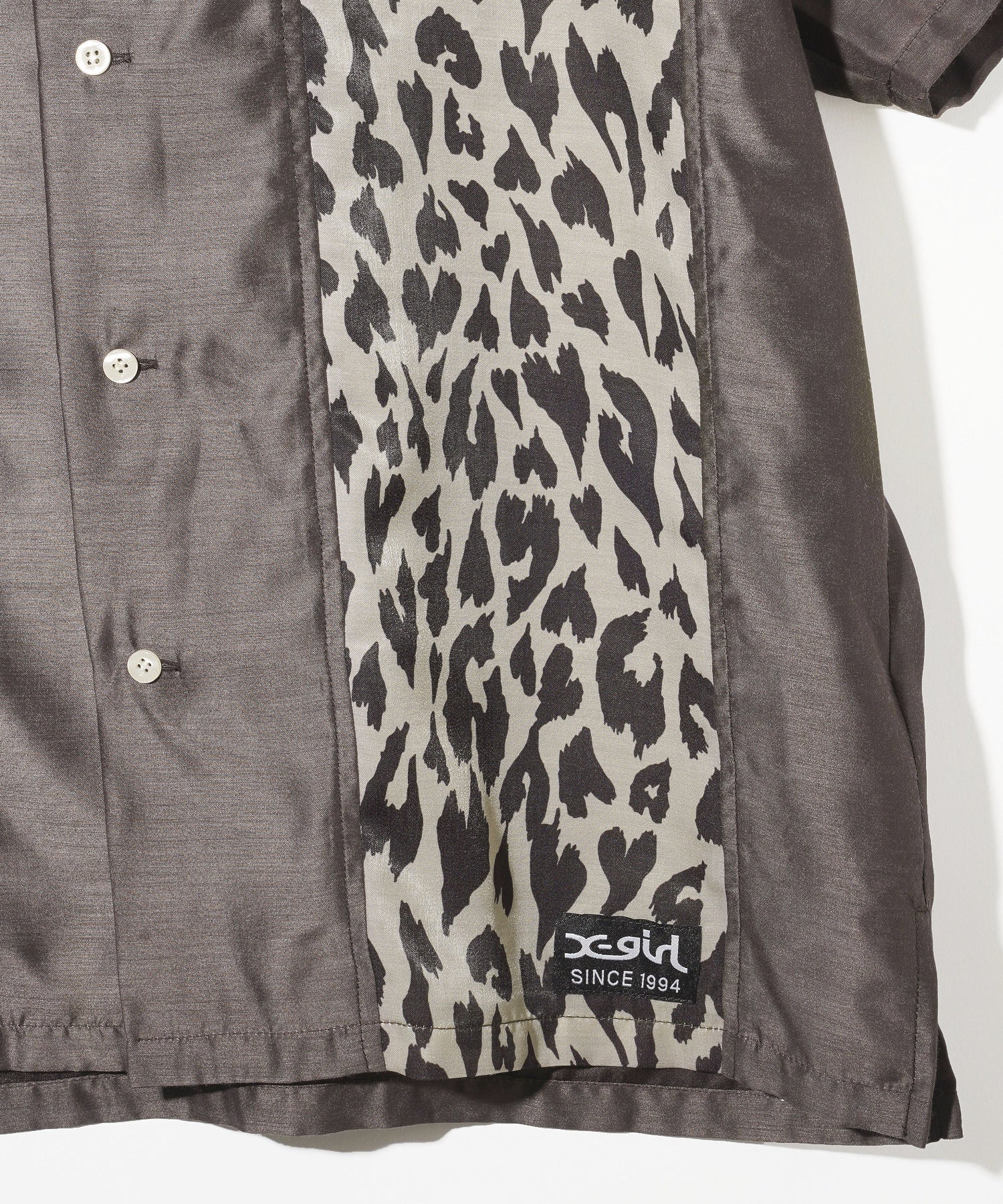 HEART LEOPARD S/S SHIRT