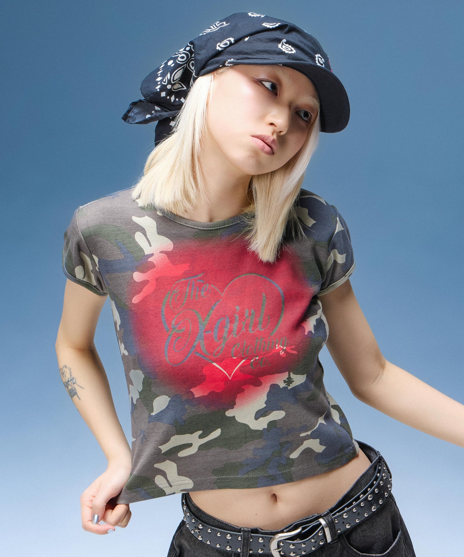 SCRIPT LOGO BANDANA CAP