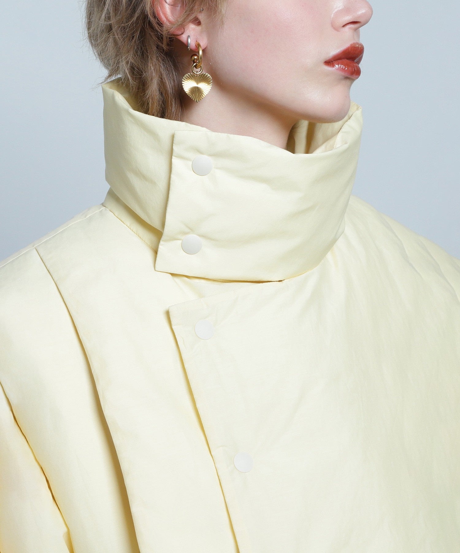 【イエローROSE BUD限定カラー】F/CE./RECYCLE DOWN 2WAY STAND COAT