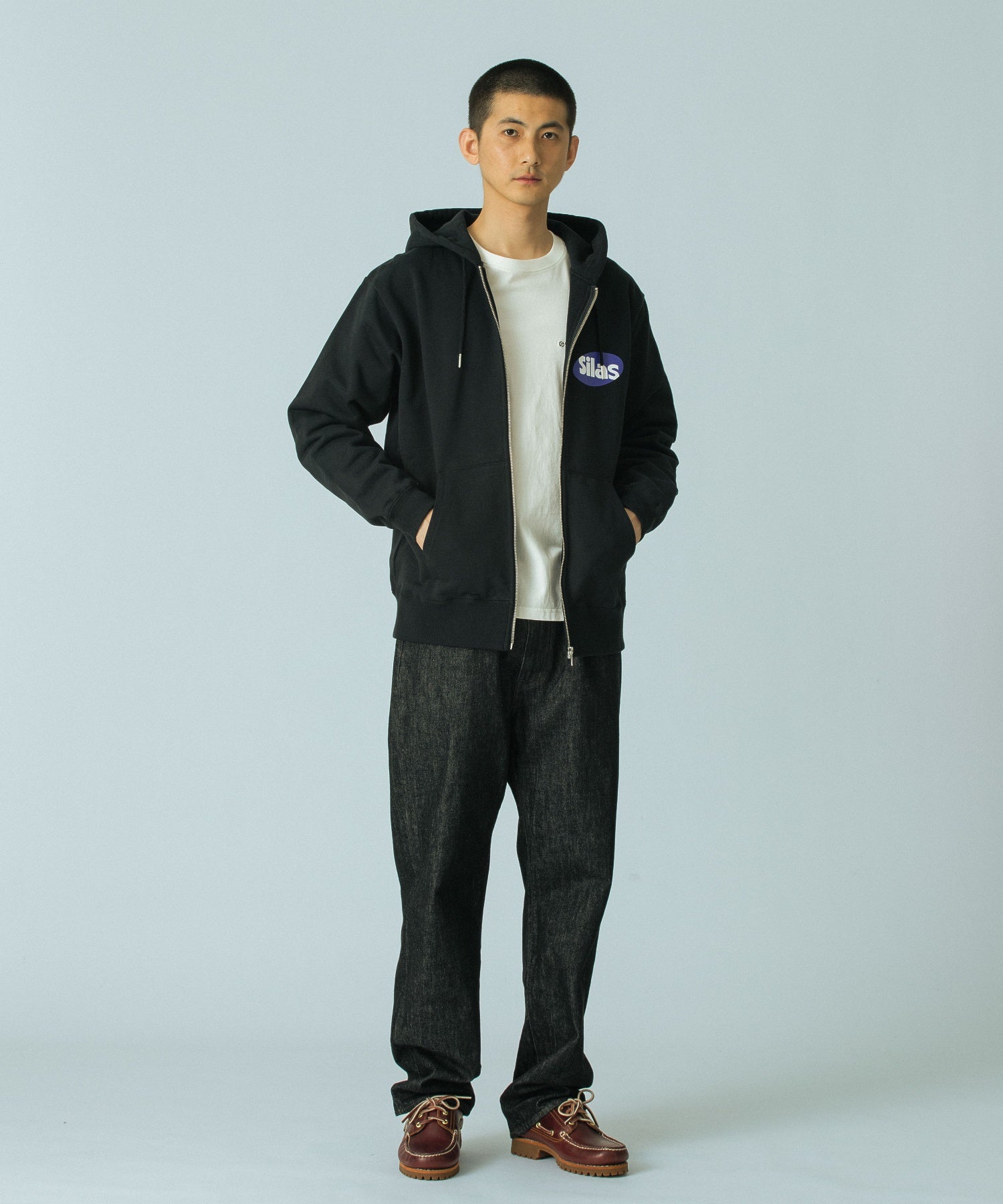 model：H183 着用サイズ：L