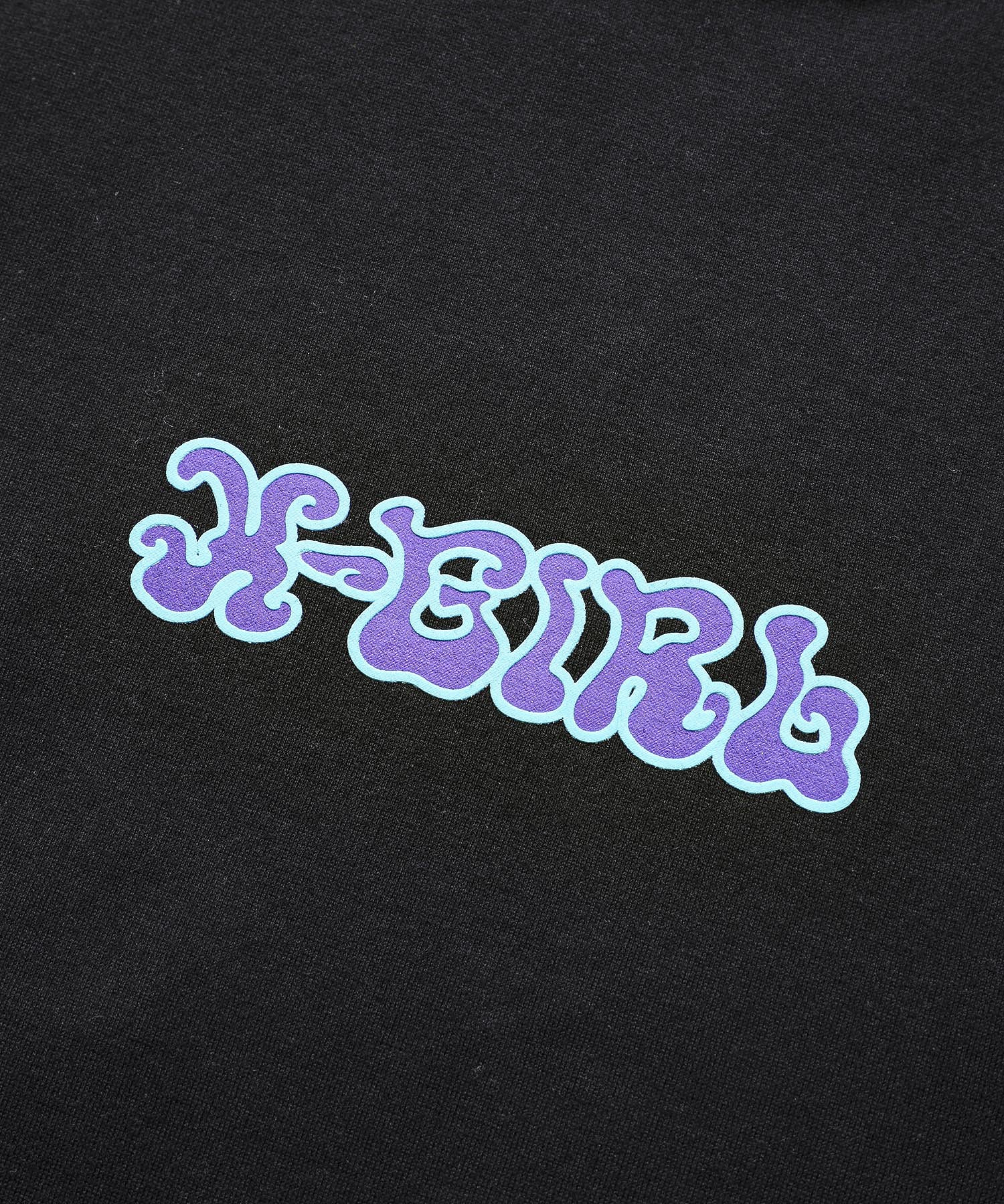 WRIGGLING LOGO S/S TEE X-girl