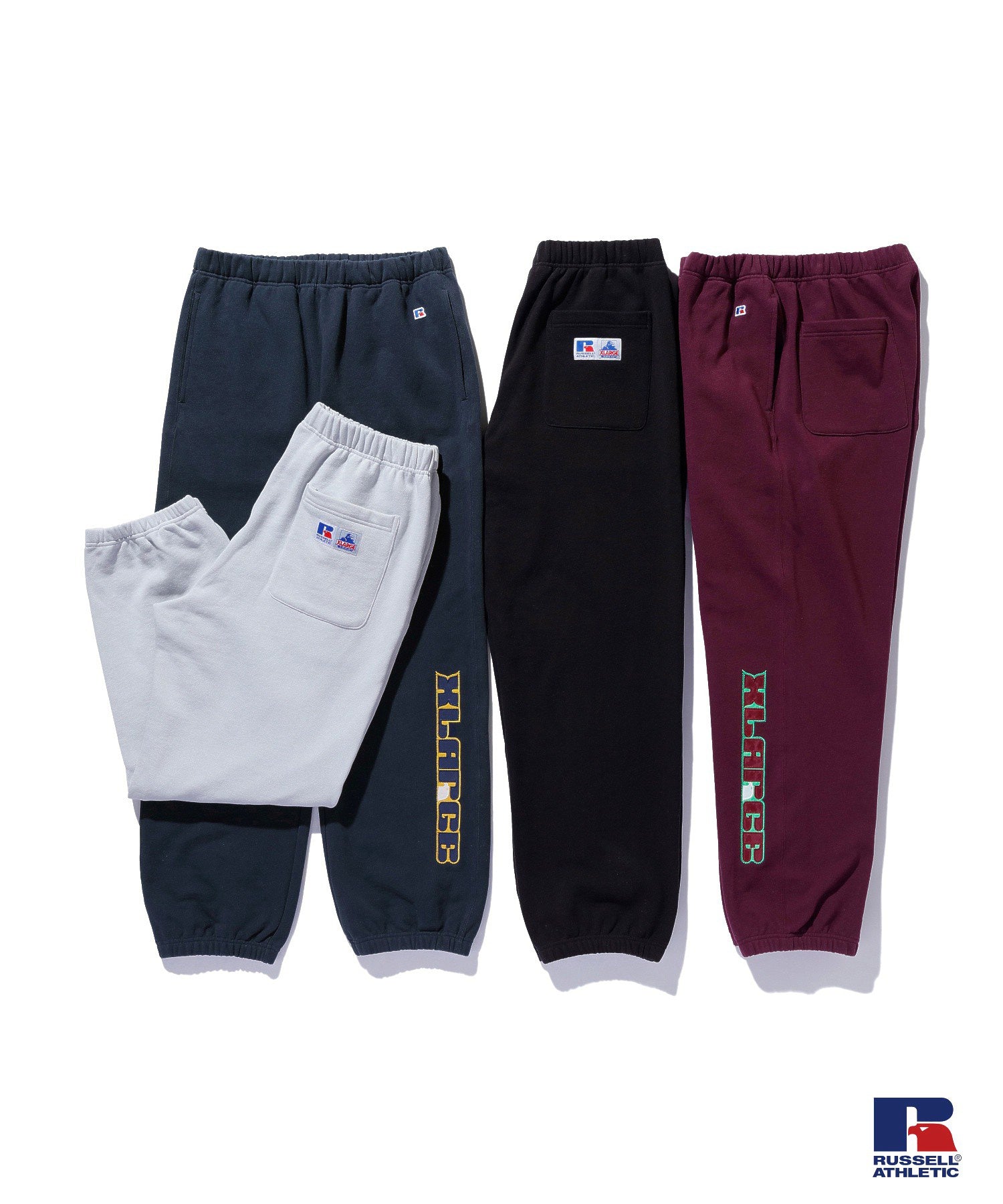 XLARGE×RUSSELL ATHLETIC SWEAT PANTS