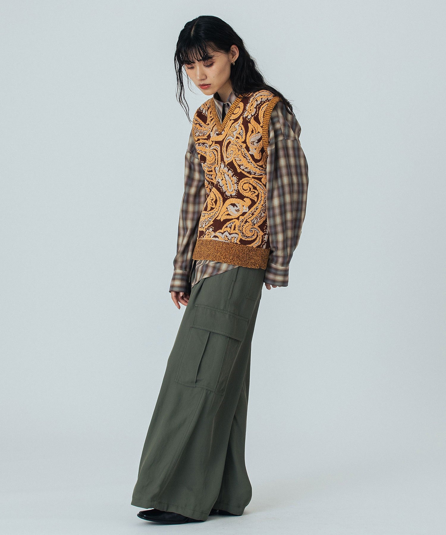 model:167cm 着用サイズ:S