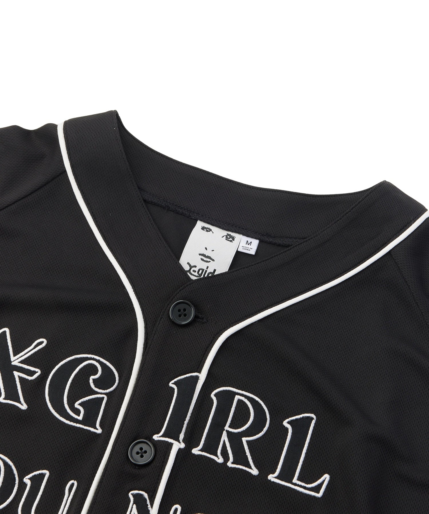 LOGO PATCH BASEBALL SHIRT