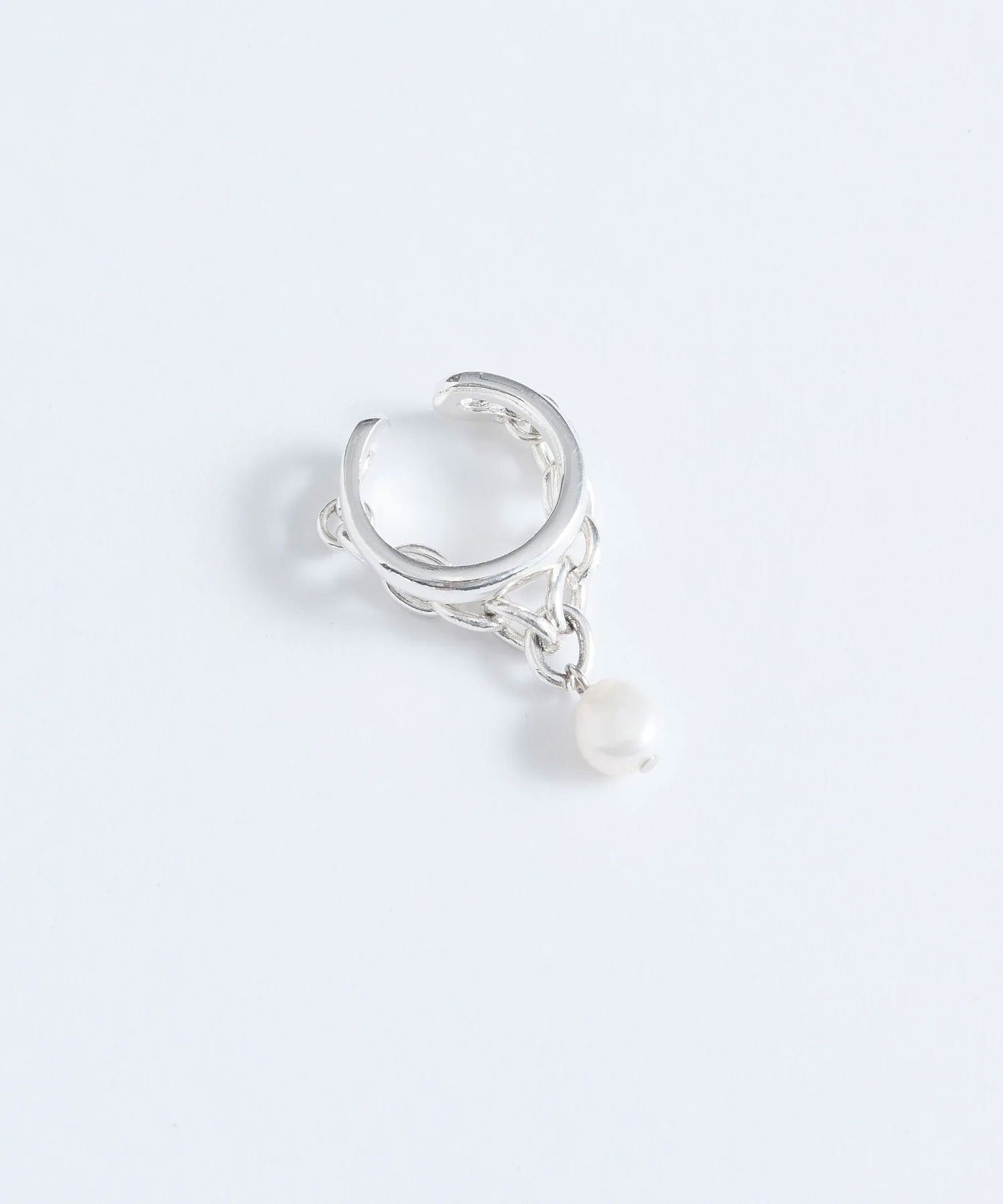 loni/IVY PEARL CHAIN RING