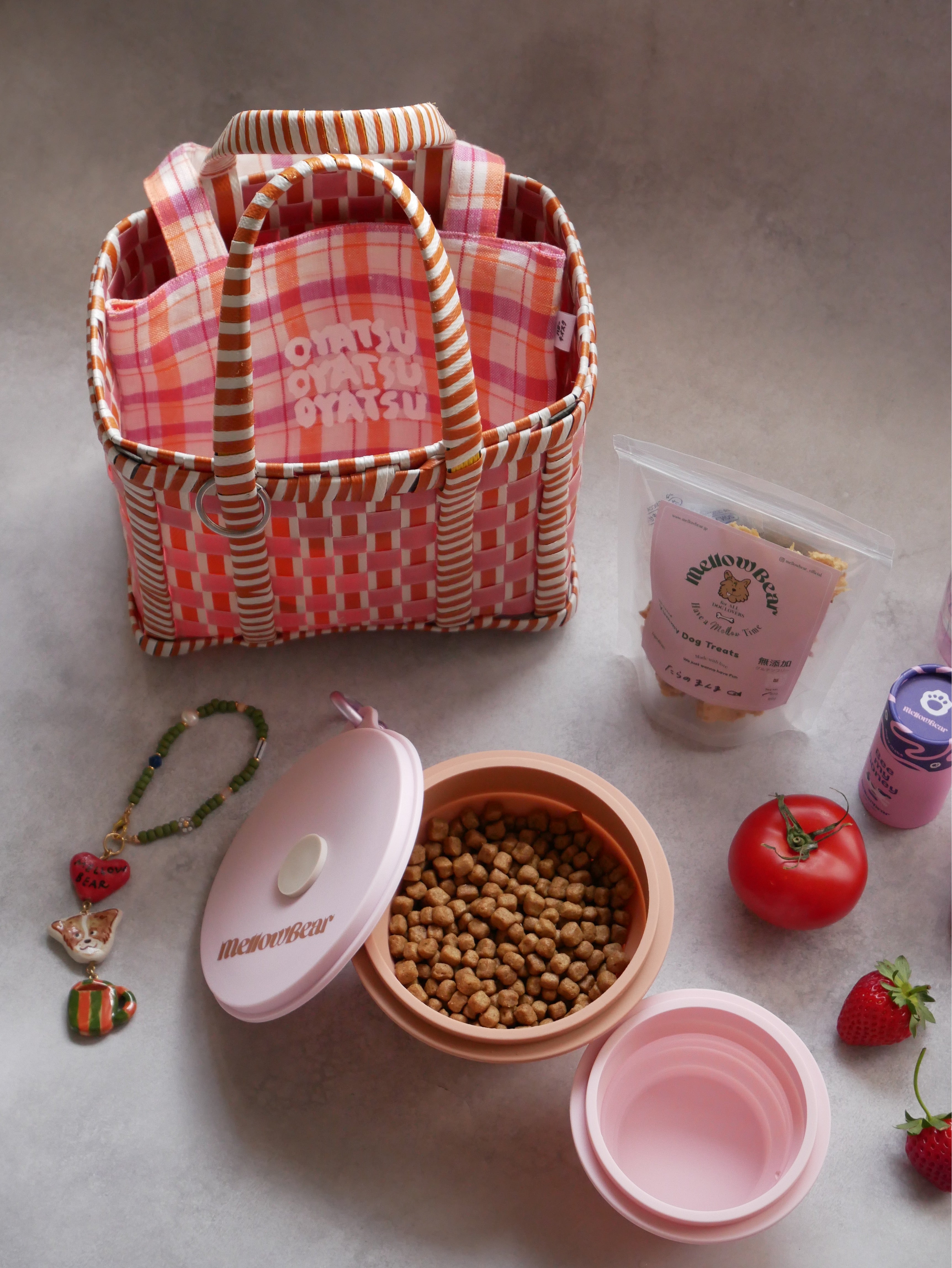 【mellowbear】蓋付きお水飲みボウル / mizu bowl