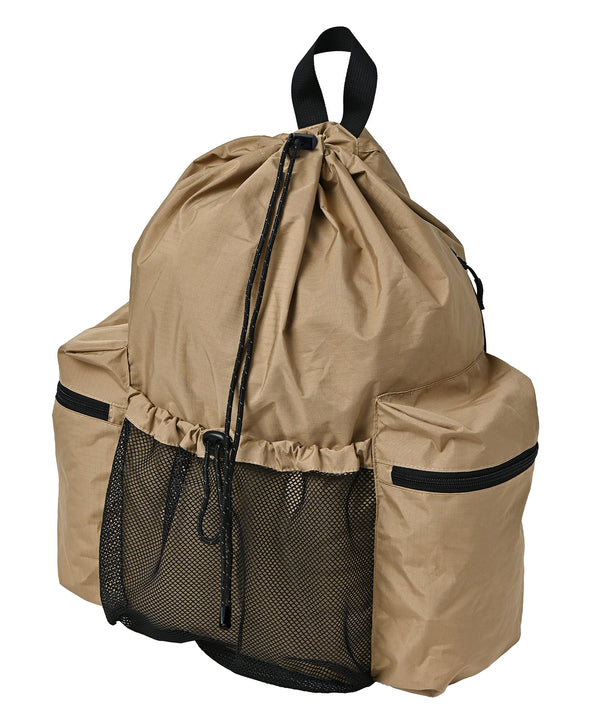 【KiU】PACKABLE DRAWSTRING BACKPACK