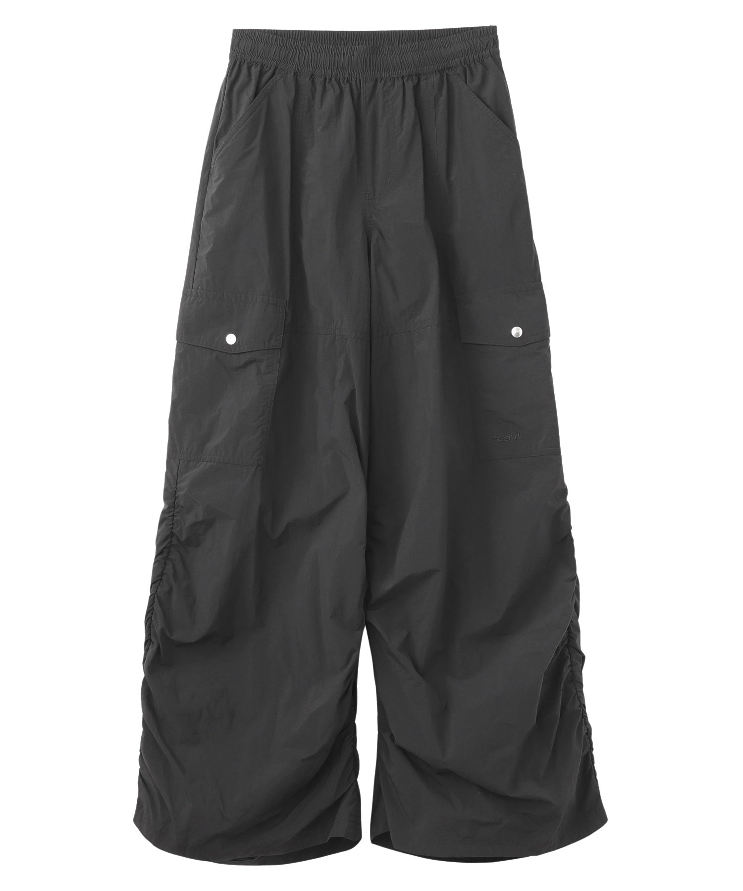 VOLUME HEM LOOSE EASY PANTS