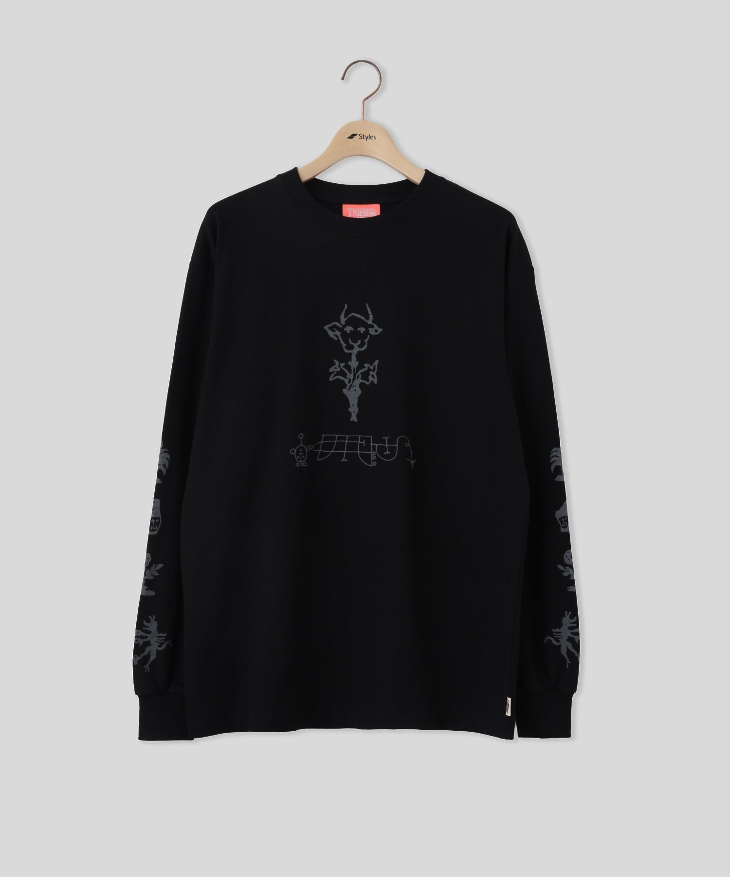 WGN/ワゴン/Obscure L/S TEE WK 26FW L001