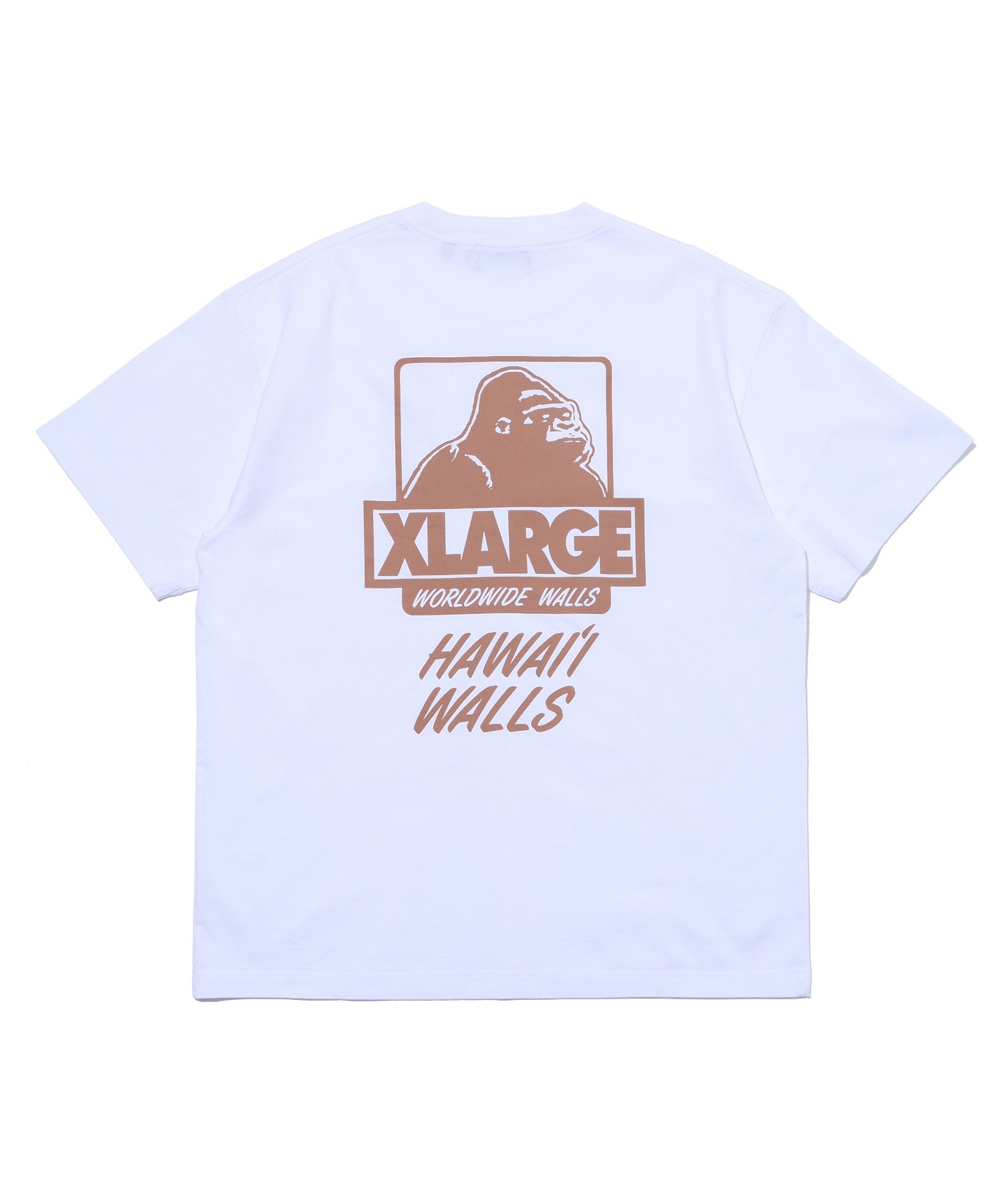 XLARGE x HAWAII WALLS S/S TEE calif-ART