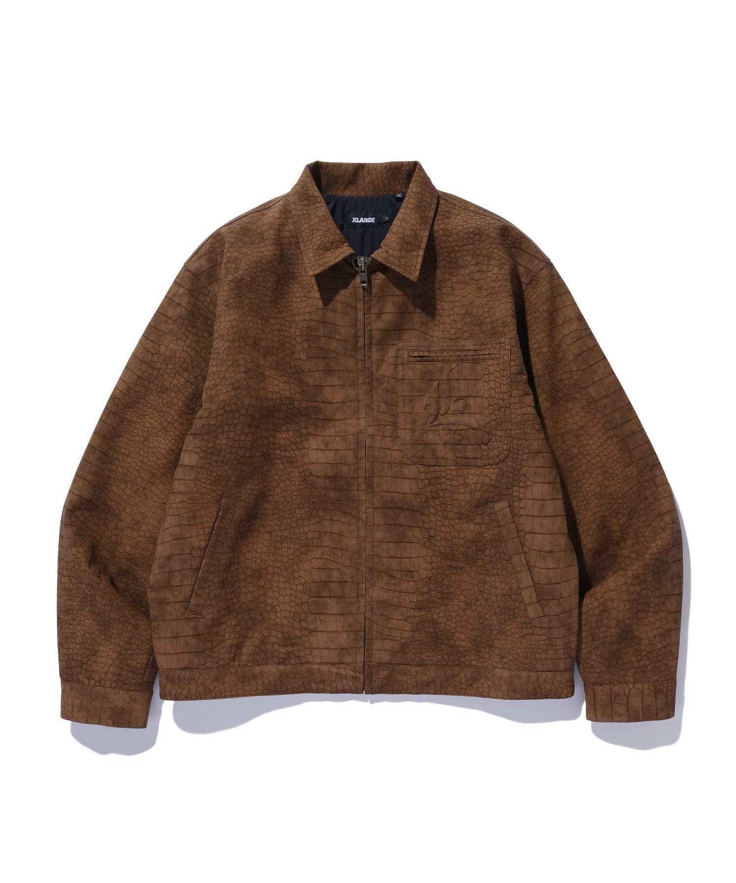 CROC SUEDE JACKET