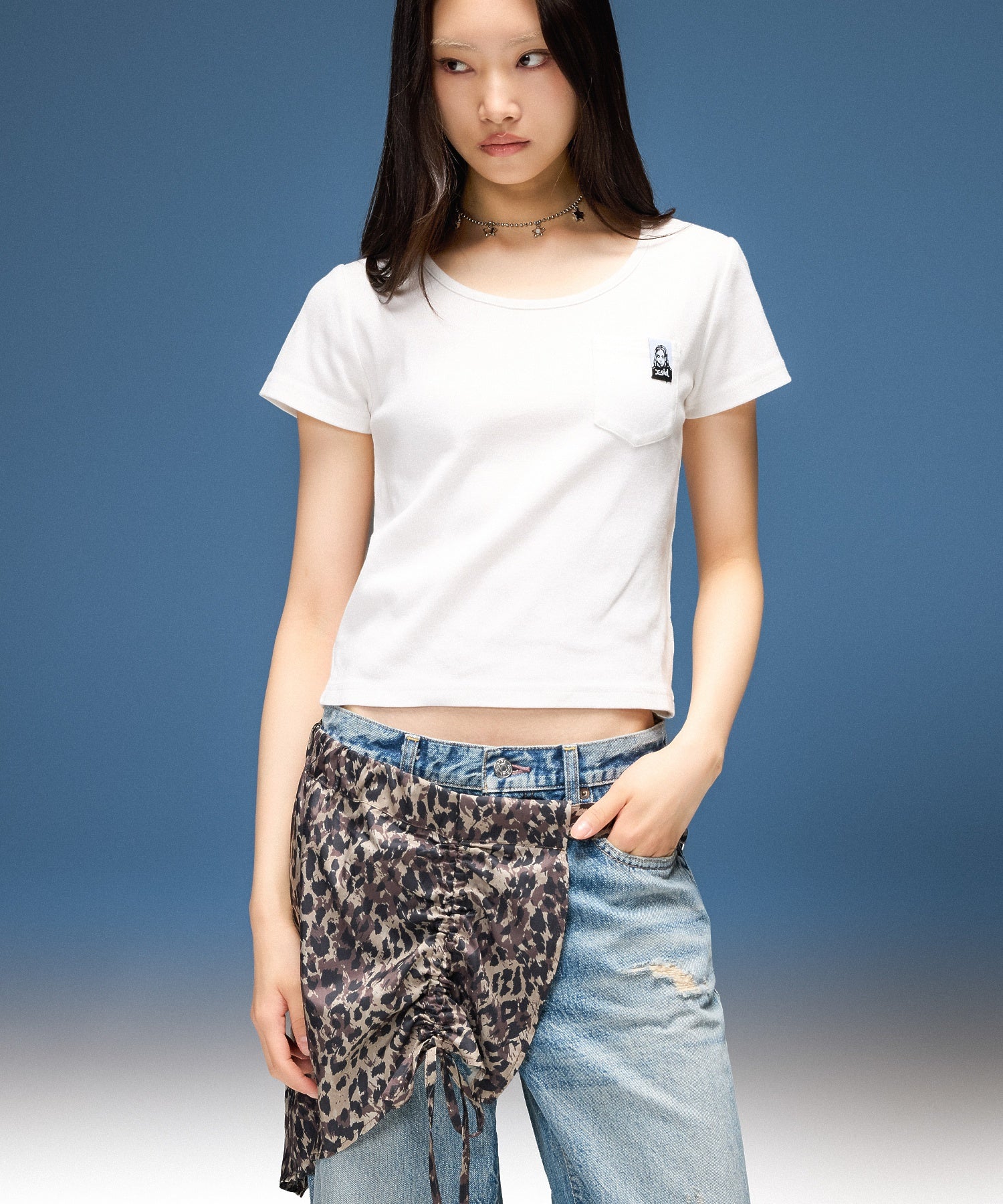 DRAWSTRING SKIRT BELT