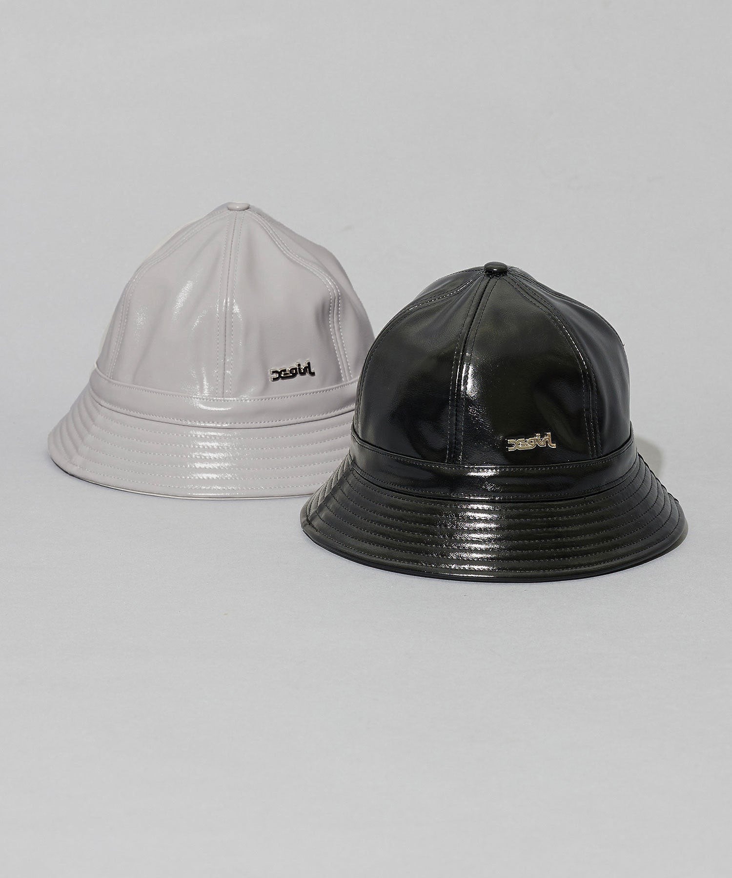 FAUX LEATHER METRO HAT X-girl