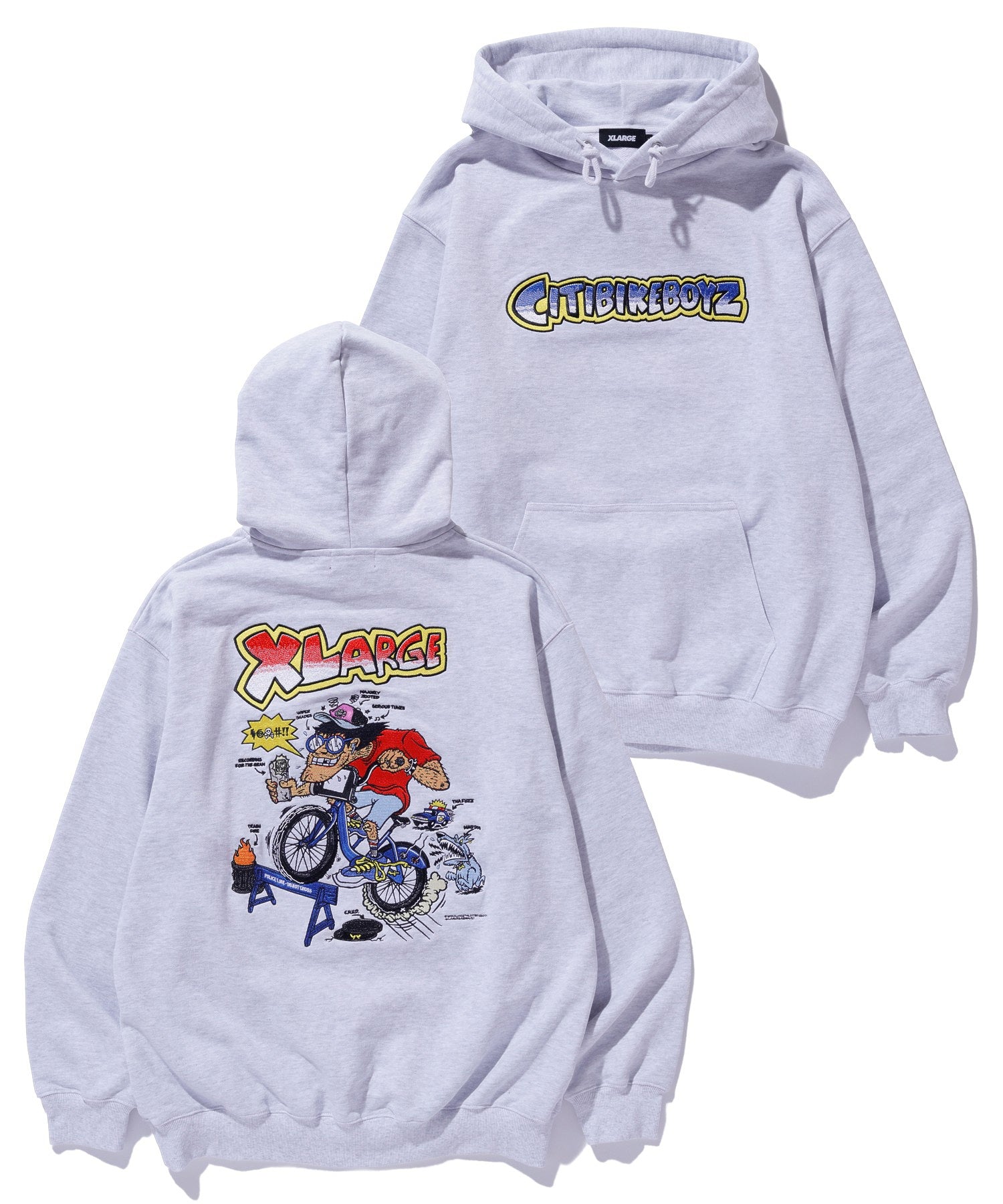 XLARGE×Citibikeboyz HOODED SWEATSHIRT