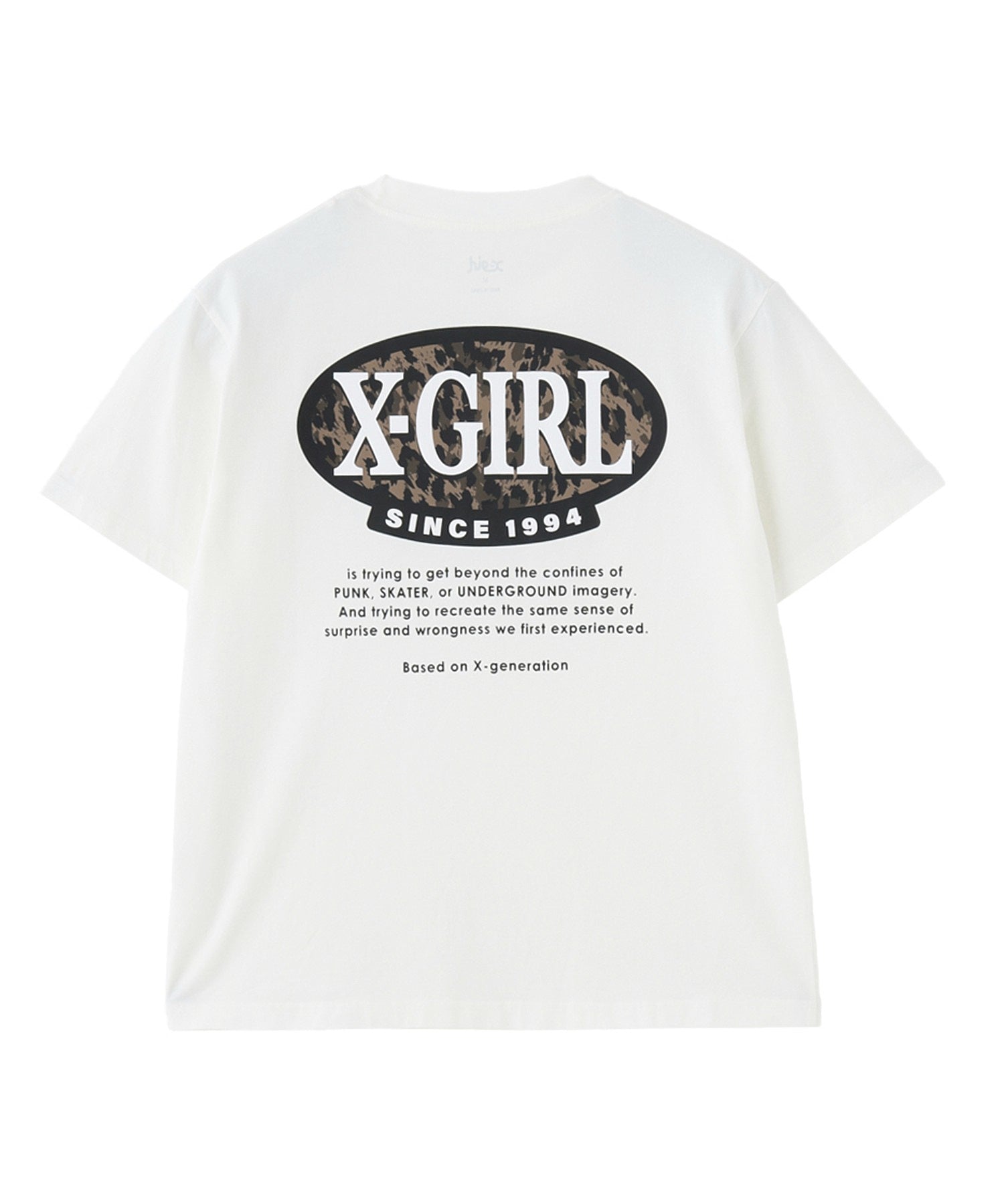 LEOPARD OVAL LOGO S/S TEE